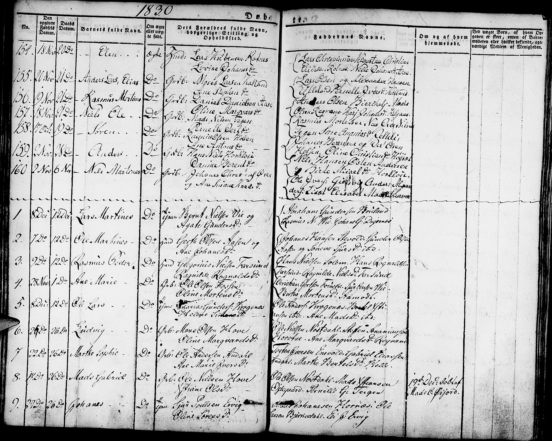 Førde sokneprestembete, AV/SAB-A-79901/H/Haa/Haaa/L0006: Parish register (official) no. A 6, 1821-1842