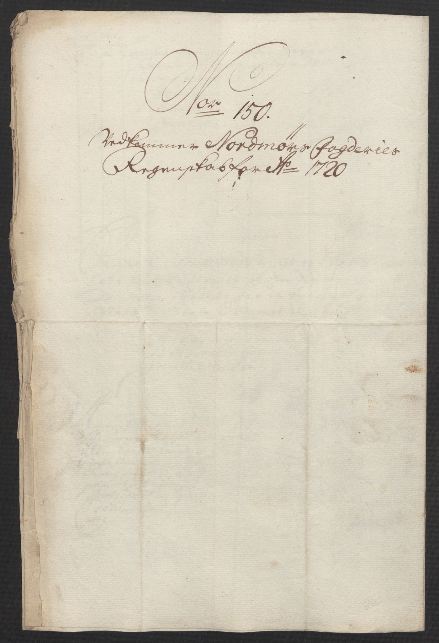 Rentekammeret inntil 1814, Reviderte regnskaper, Fogderegnskap, AV/RA-EA-4092/R56/L3753: Fogderegnskap Nordmøre, 1720, p. 518