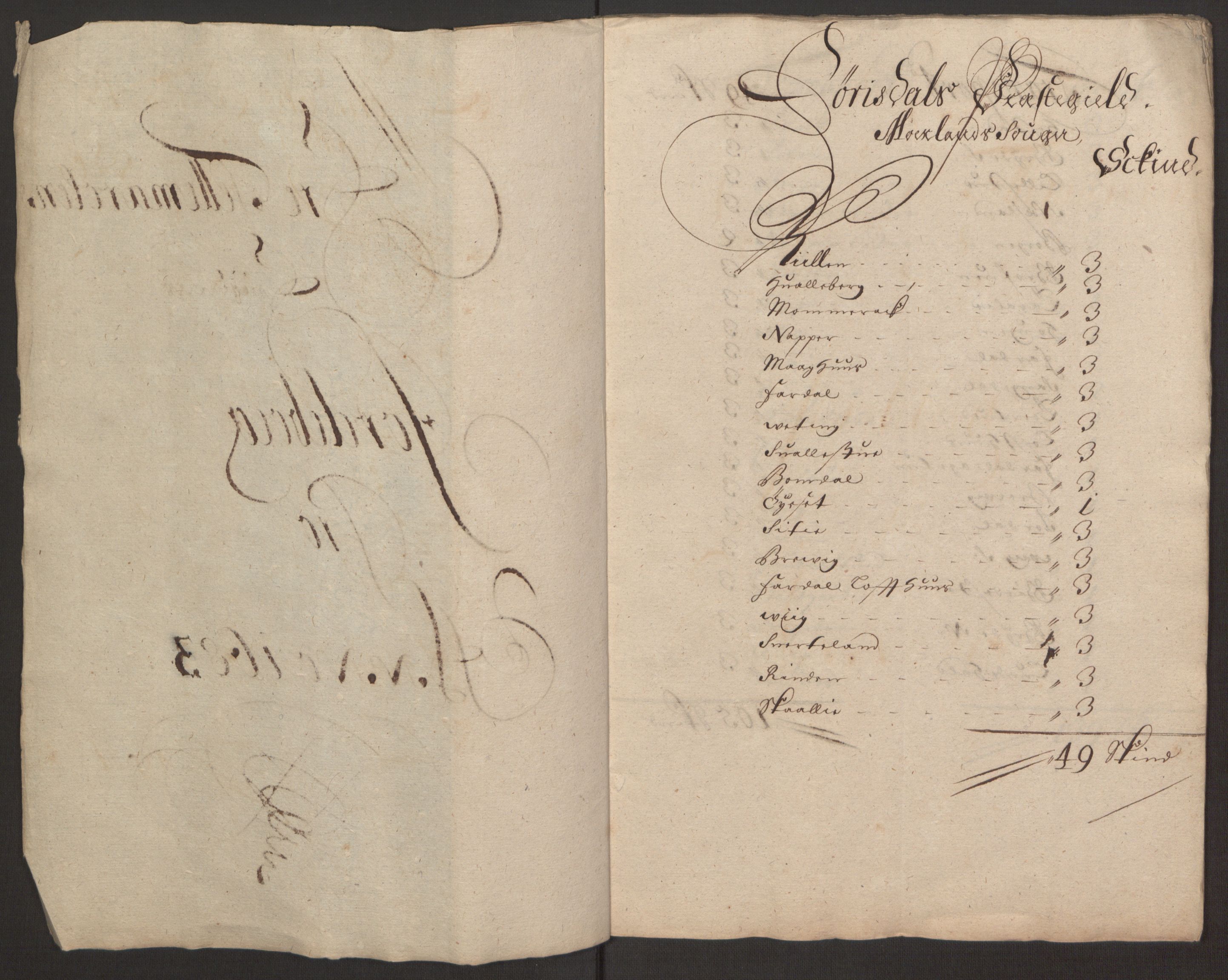 Rentekammeret inntil 1814, Reviderte regnskaper, Fogderegnskap, RA/EA-4092/R35/L2079: Fogderegnskap Øvre og Nedre Telemark, 1680-1684, p. 5