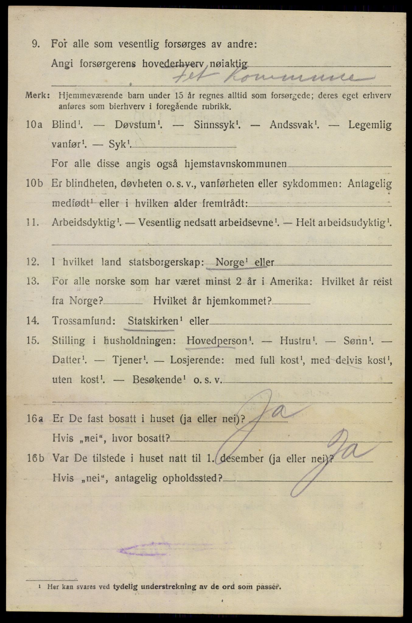 SAO, 1920 census for Fet, 1920, p. 3537