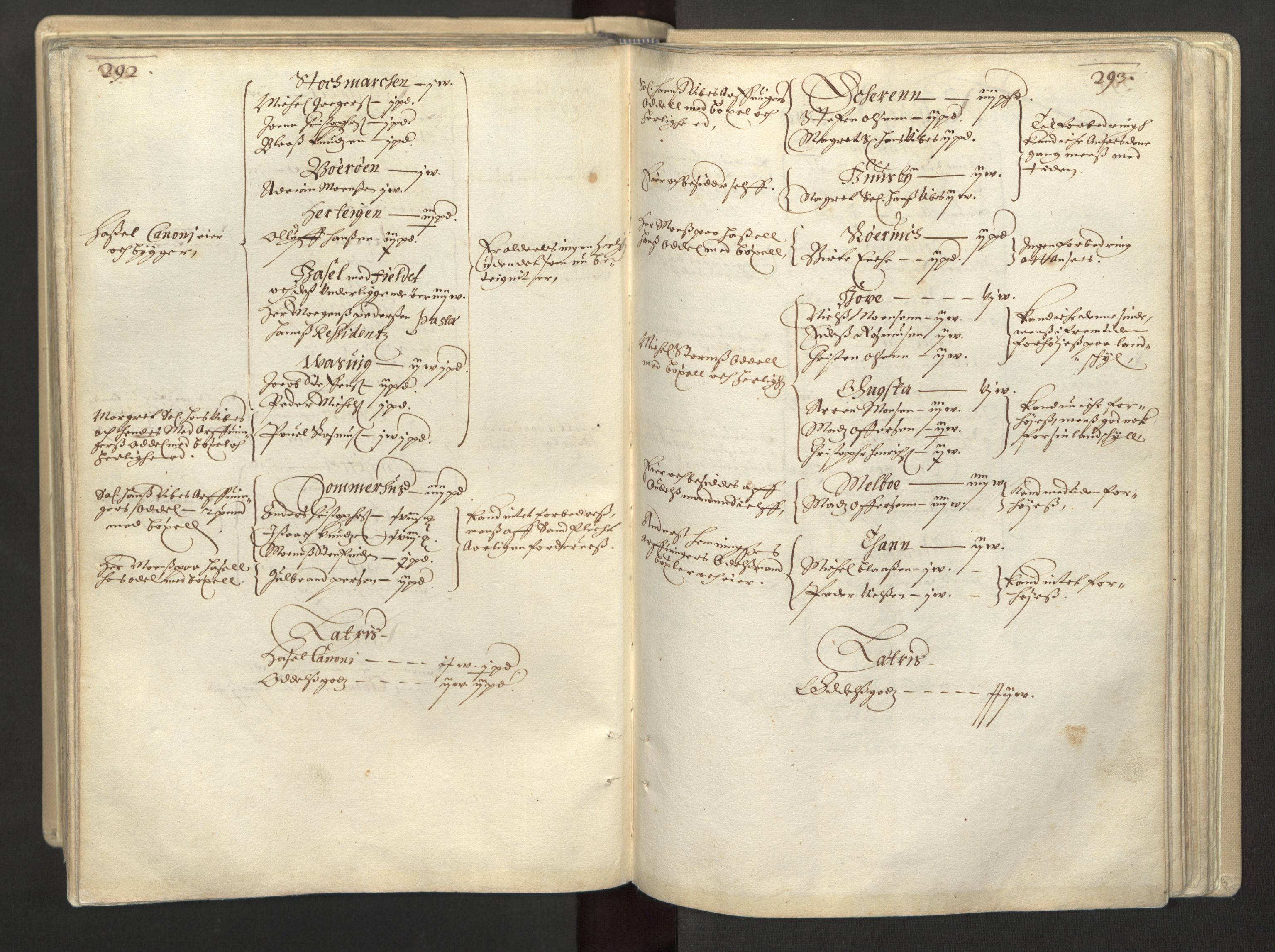 Rentekammeret inntil 1814, Realistisk ordnet avdeling, AV/RA-EA-4070/L/L0030/0001: Nordland lagdømme: / Alminnelig jordebok for Helgeland, Salten, Lofoten, Vesterålen, Andenes og Senja., 1661, p. 292-293