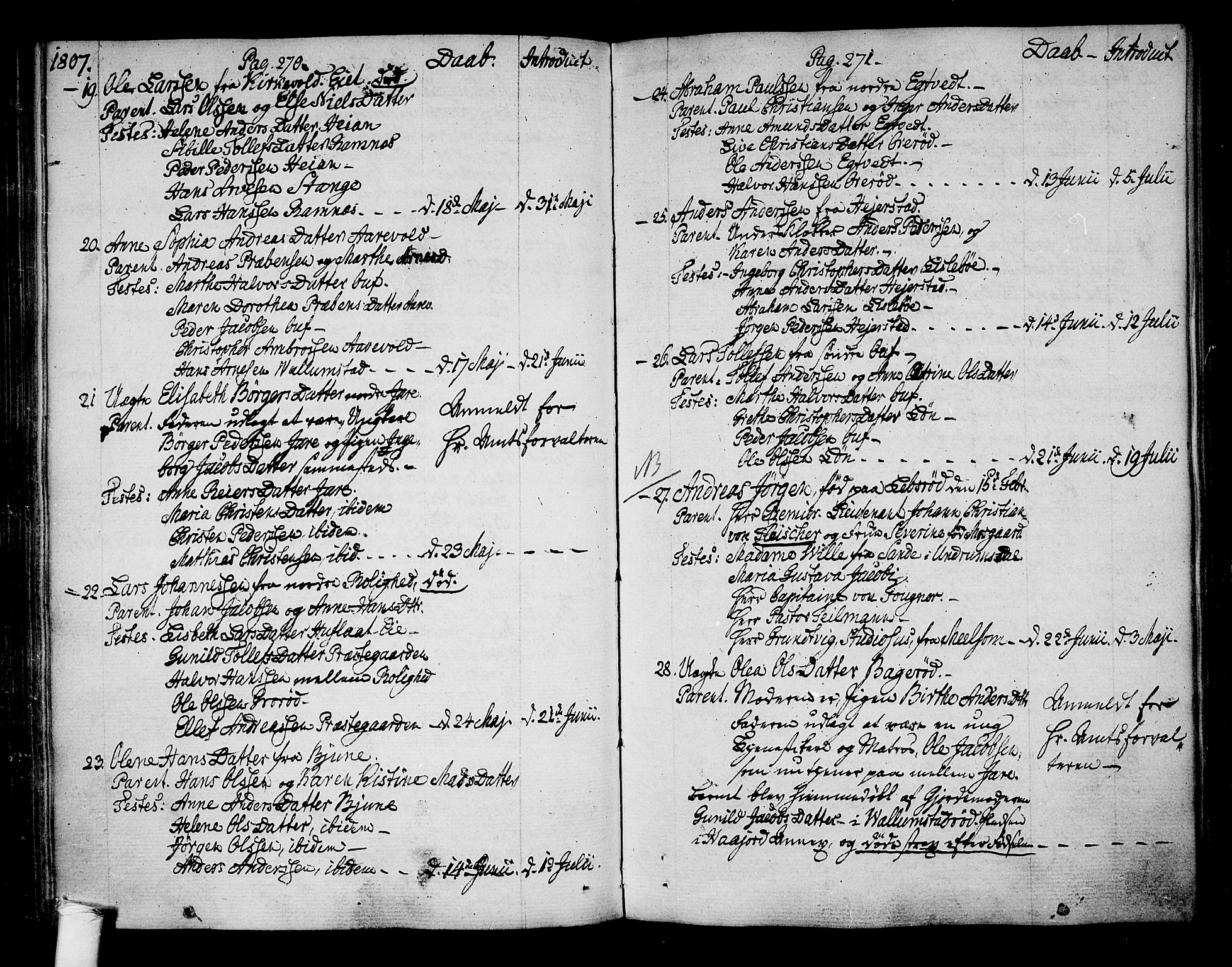 Ramnes kirkebøker, SAKO/A-314/F/Fa/L0003: Parish register (official) no. I 3, 1790-1813, p. 270-271