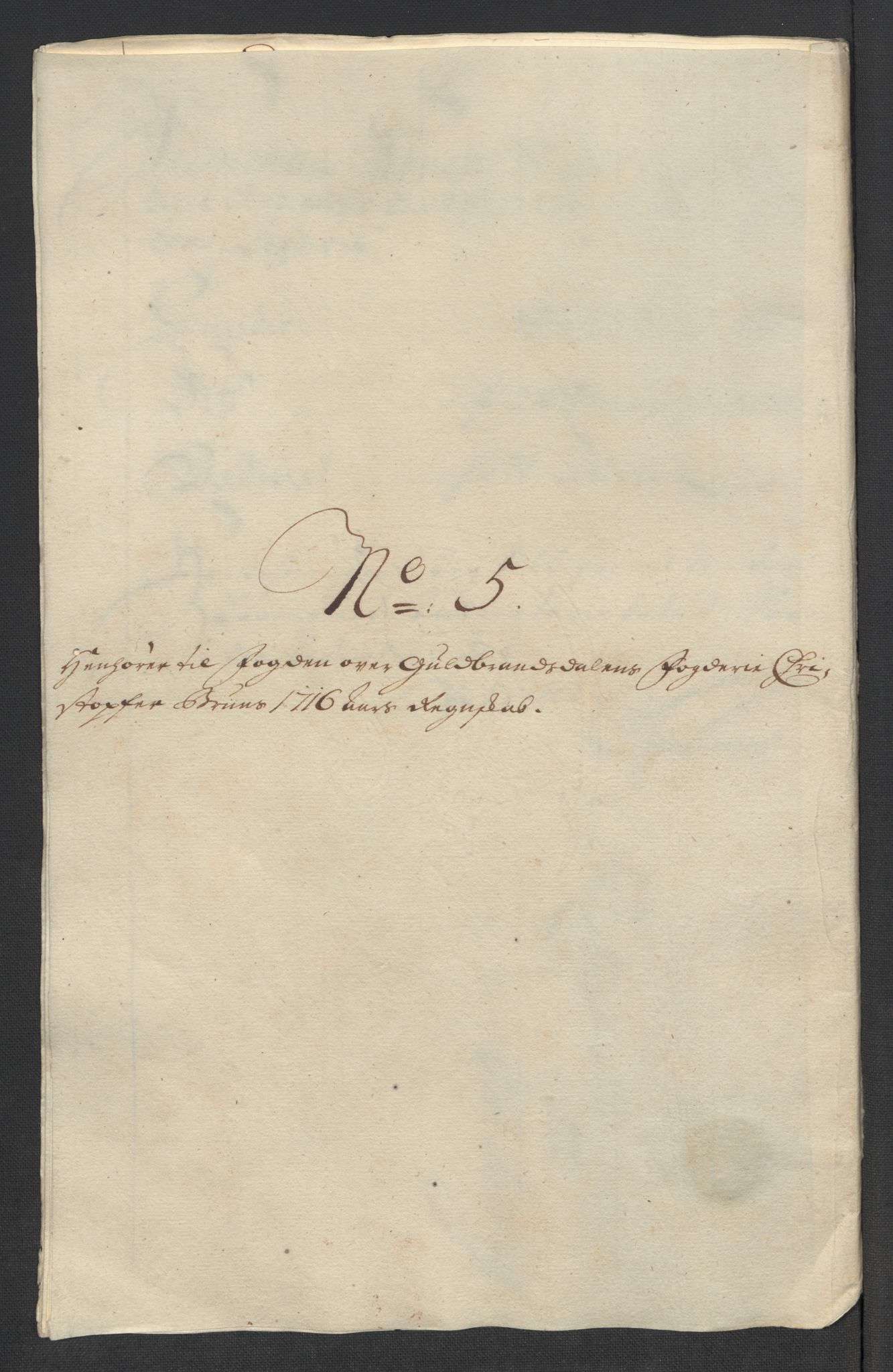 Rentekammeret inntil 1814, Reviderte regnskaper, Fogderegnskap, AV/RA-EA-4092/R17/L1186: Fogderegnskap Gudbrandsdal, 1716, p. 88