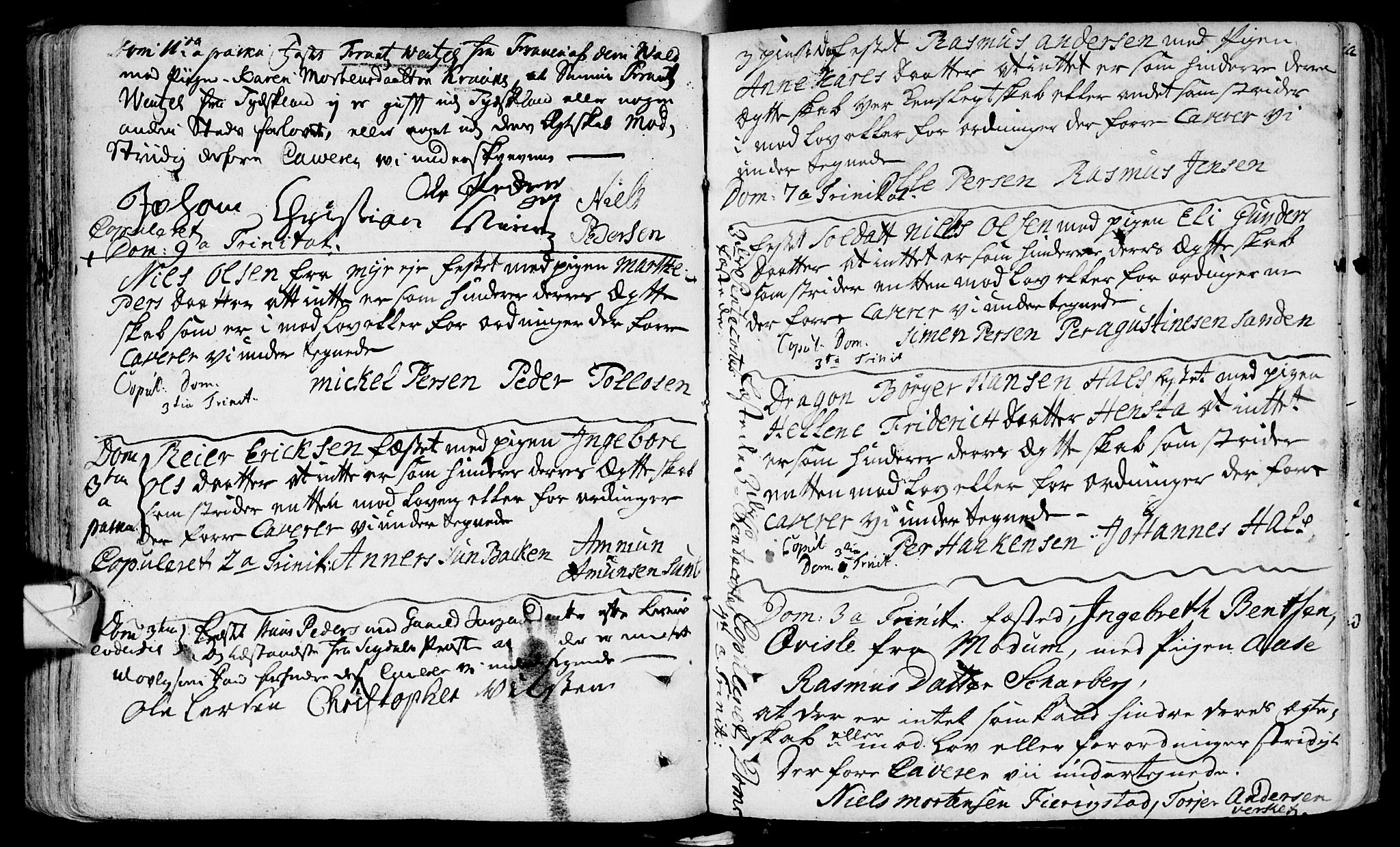 Eiker kirkebøker, AV/SAKO-A-4/F/Fa/L0005: Parish register (official) no. I 5 /1, 1705-1759