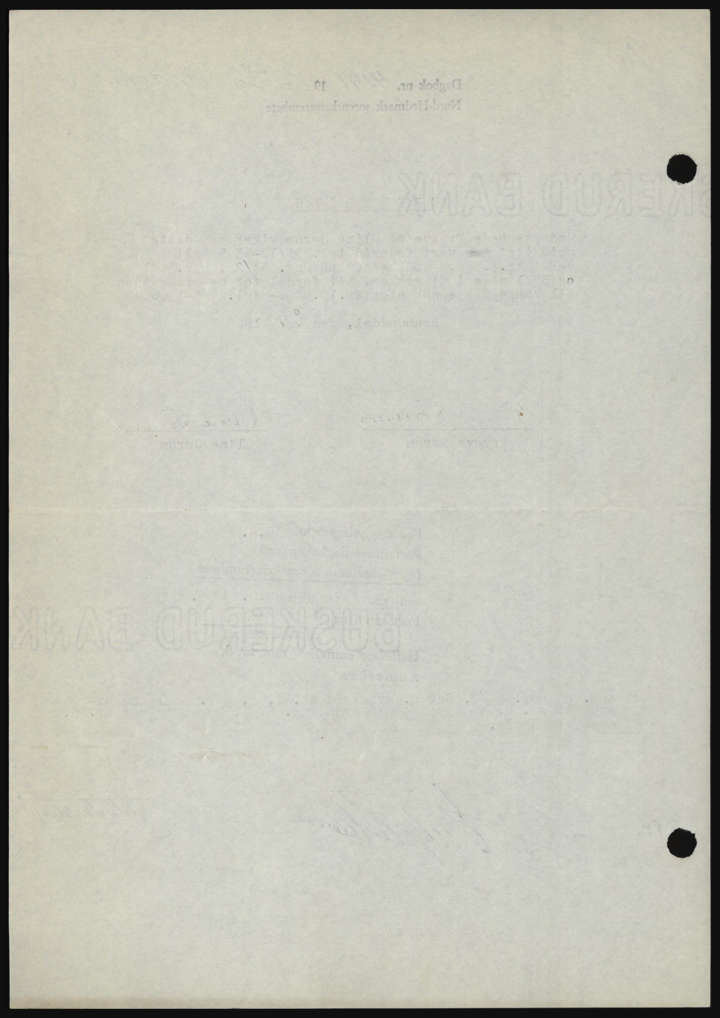 Nord-Hedmark sorenskriveri, SAH/TING-012/H/Hc/L0024: Mortgage book no. 24, 1966-1966, Diary no: : 4191/1966