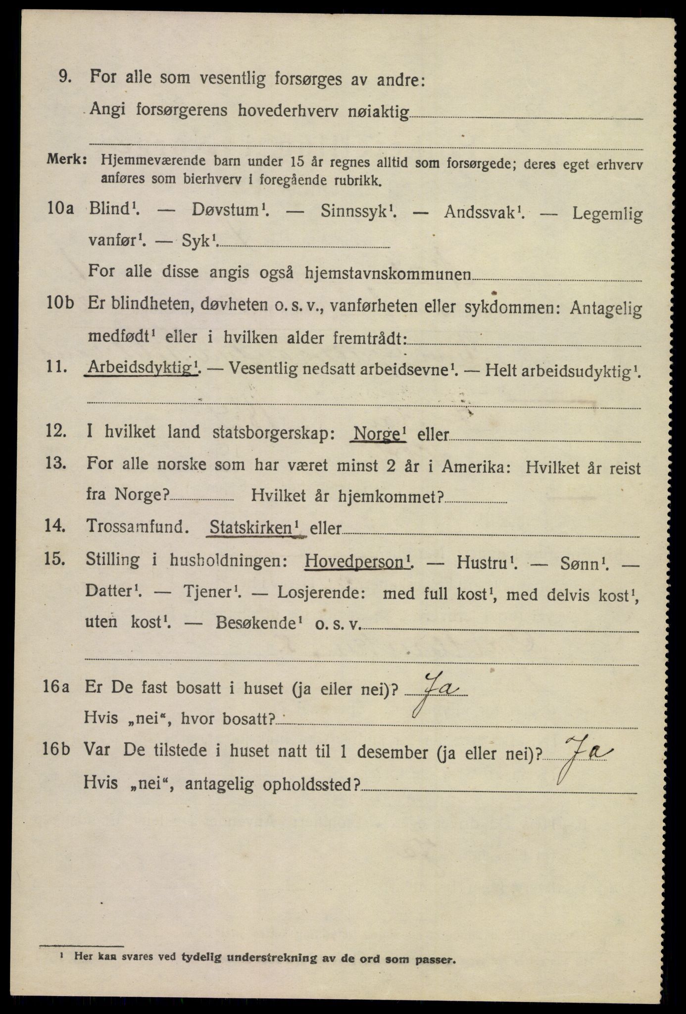 SAKO, 1920 census for Nore, 1920, p. 709