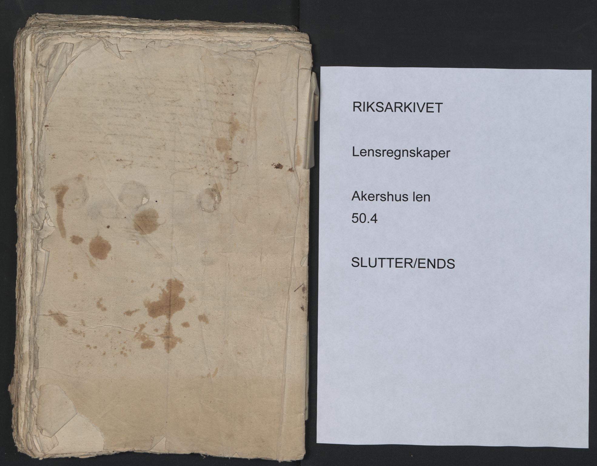 Rentekammeret inntil 1814, Reviderte regnskaper, Lensregnskaper, AV/RA-EA-5023/R/Rb/Rba/L0050: Akershus len, 1618-1620