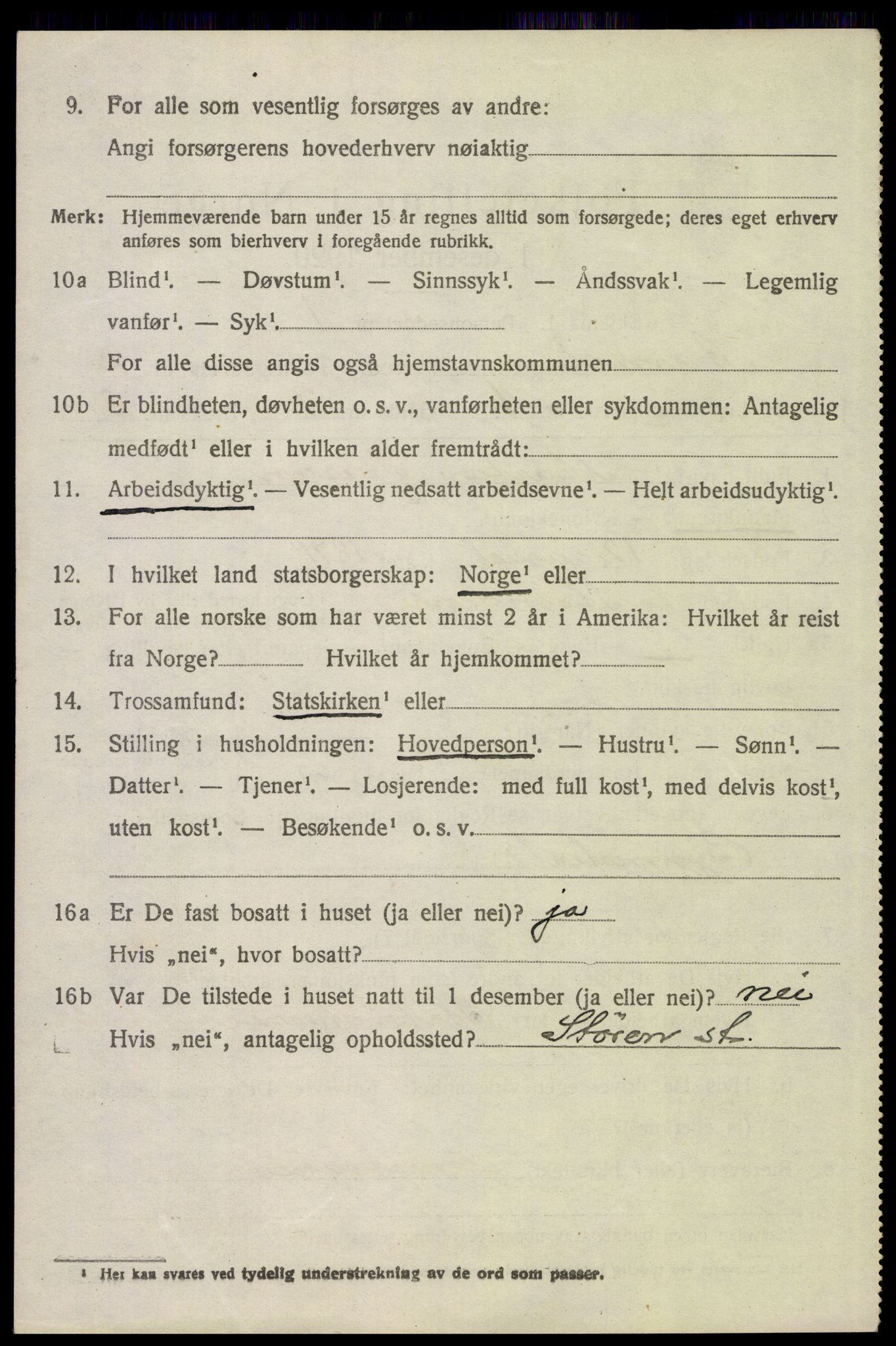 SAH, 1920 census for Åmot, 1920, p. 2072