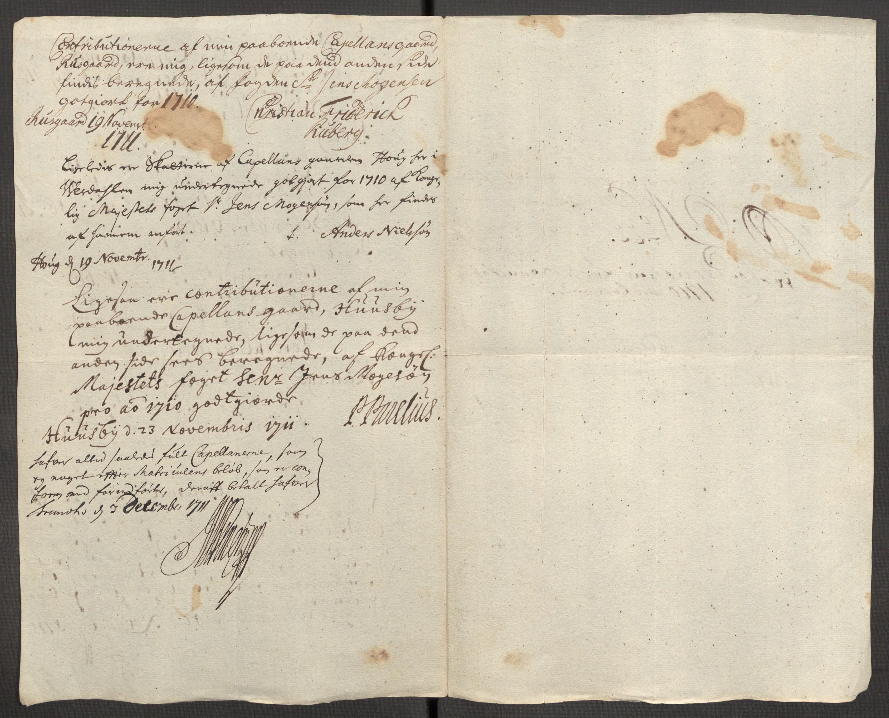 Rentekammeret inntil 1814, Reviderte regnskaper, Fogderegnskap, RA/EA-4092/R62/L4200: Fogderegnskap Stjørdal og Verdal, 1710, p. 200
