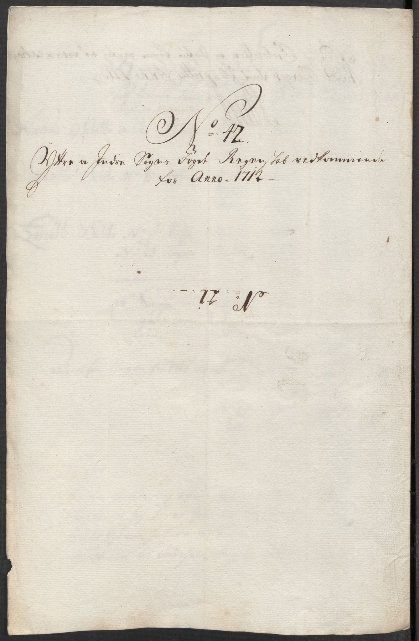 Rentekammeret inntil 1814, Reviderte regnskaper, Fogderegnskap, RA/EA-4092/R52/L3318: Fogderegnskap Sogn, 1712, p. 336