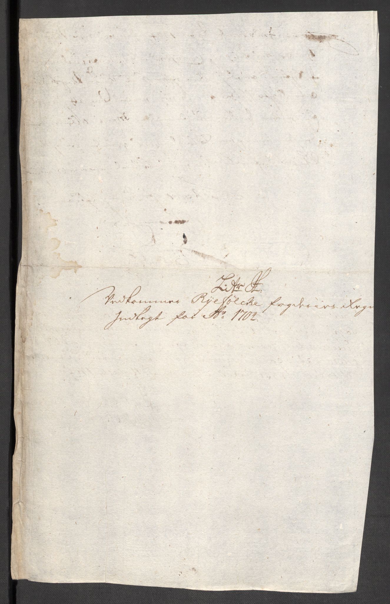 Rentekammeret inntil 1814, Reviderte regnskaper, Fogderegnskap, RA/EA-4092/R47/L2860: Fogderegnskap Ryfylke, 1703-1705, p. 209