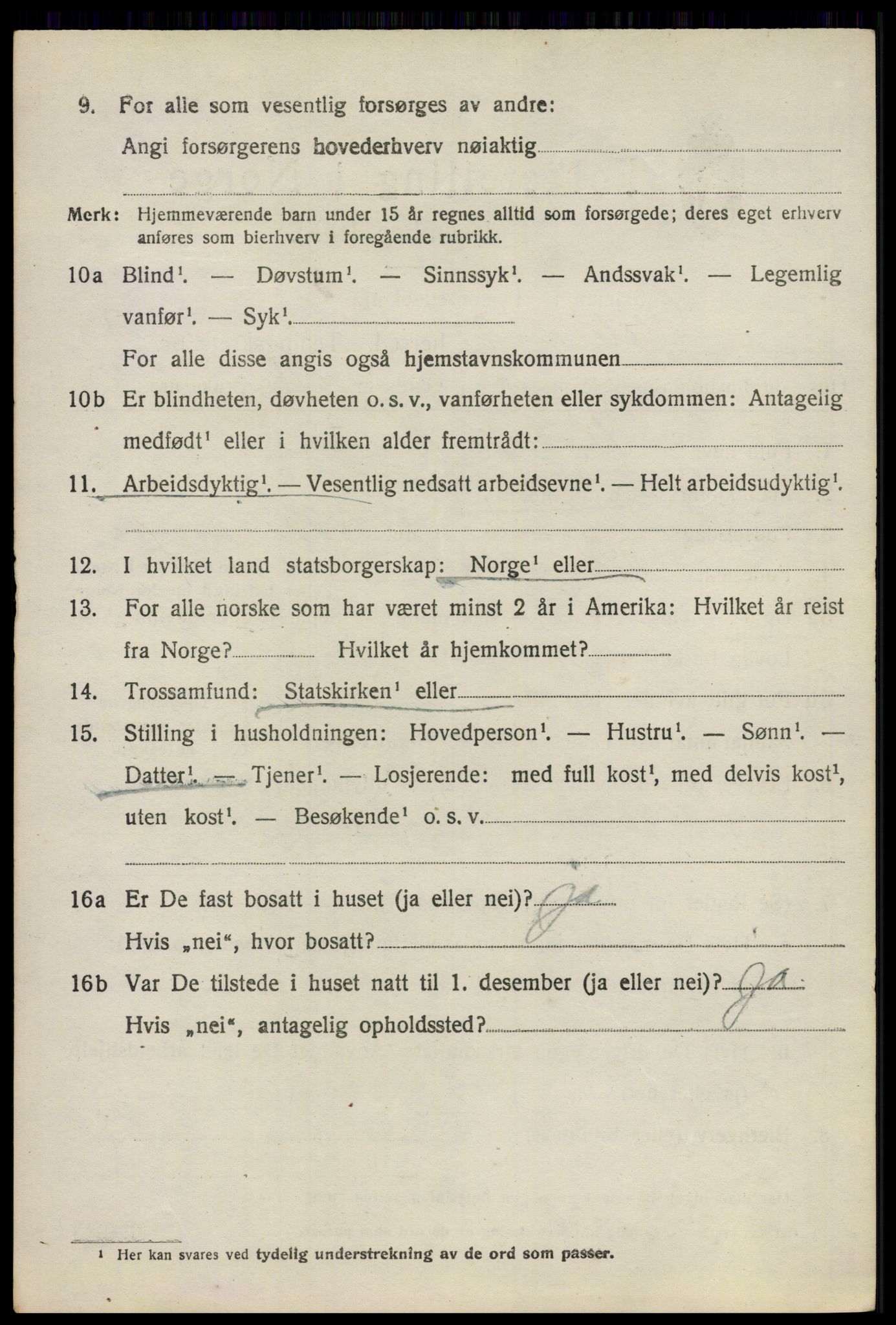 SAO, 1920 census for Ullensaker, 1920, p. 16078