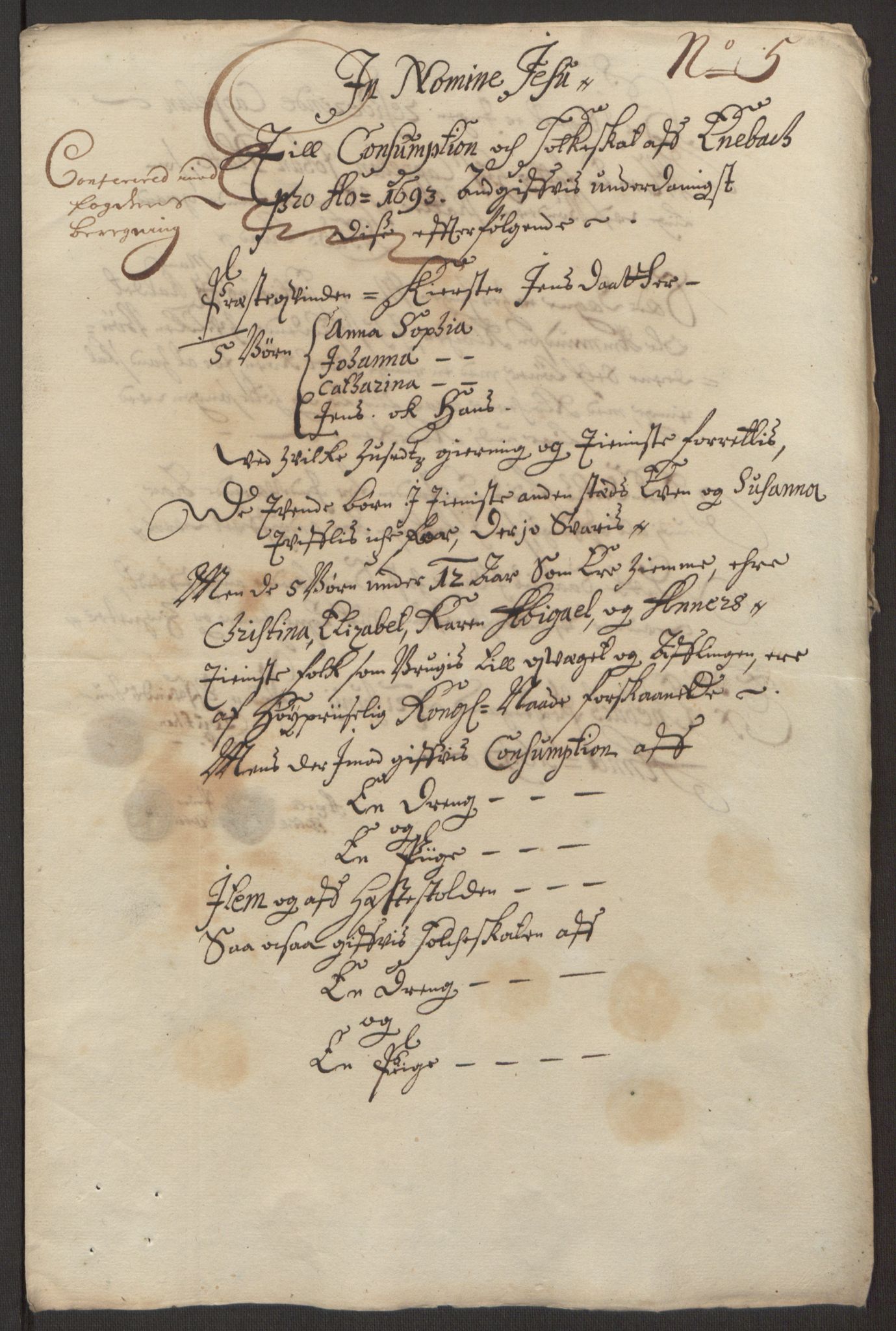 Rentekammeret inntil 1814, Reviderte regnskaper, Fogderegnskap, AV/RA-EA-4092/R11/L0578: Fogderegnskap Nedre Romerike, 1693, p. 202