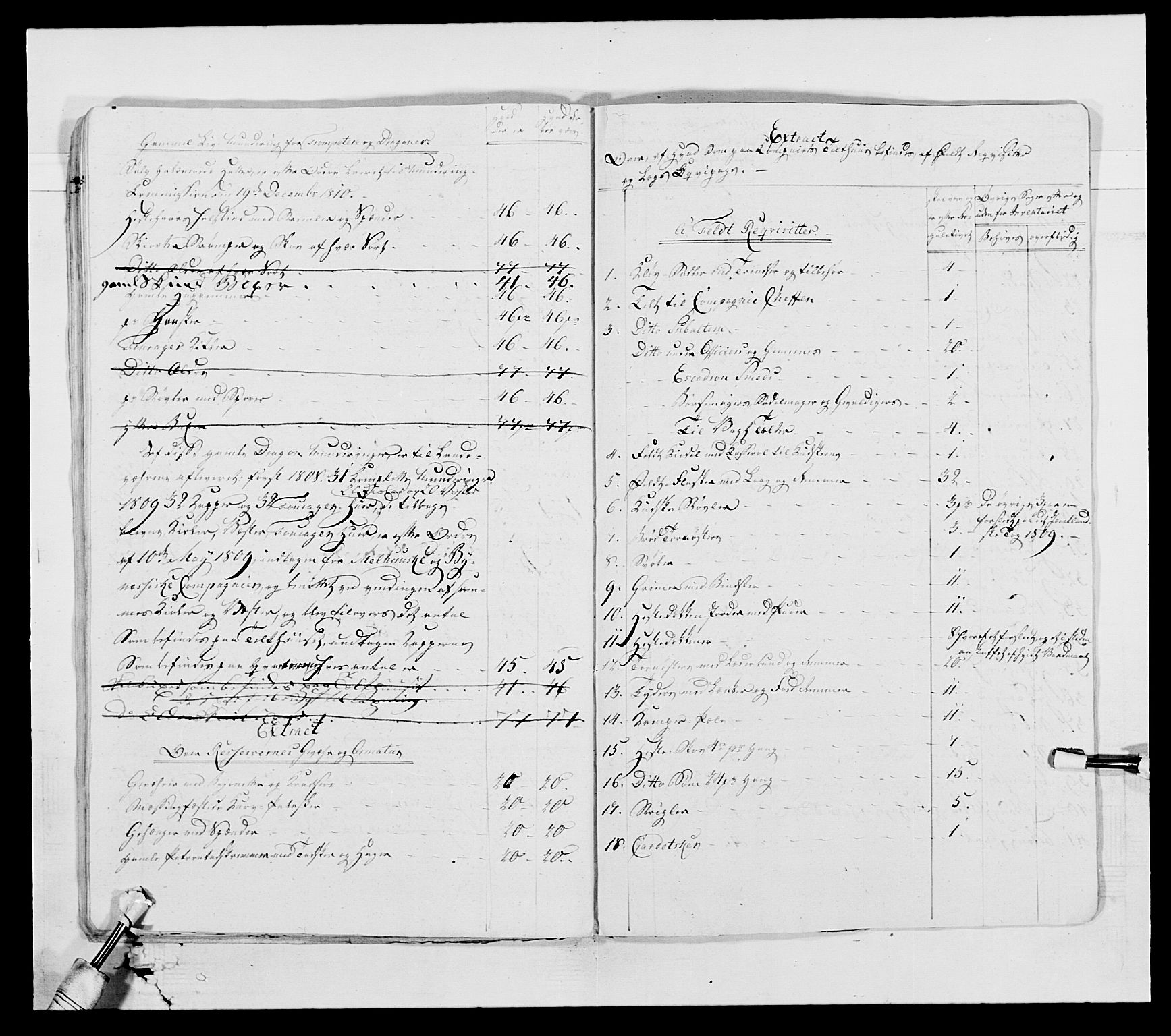 Generalitets- og kommissariatskollegiet, Det kongelige norske kommissariatskollegium, AV/RA-EA-5420/E/Eh/L0002b: Norske artilleribrigade, 1811, p. 73