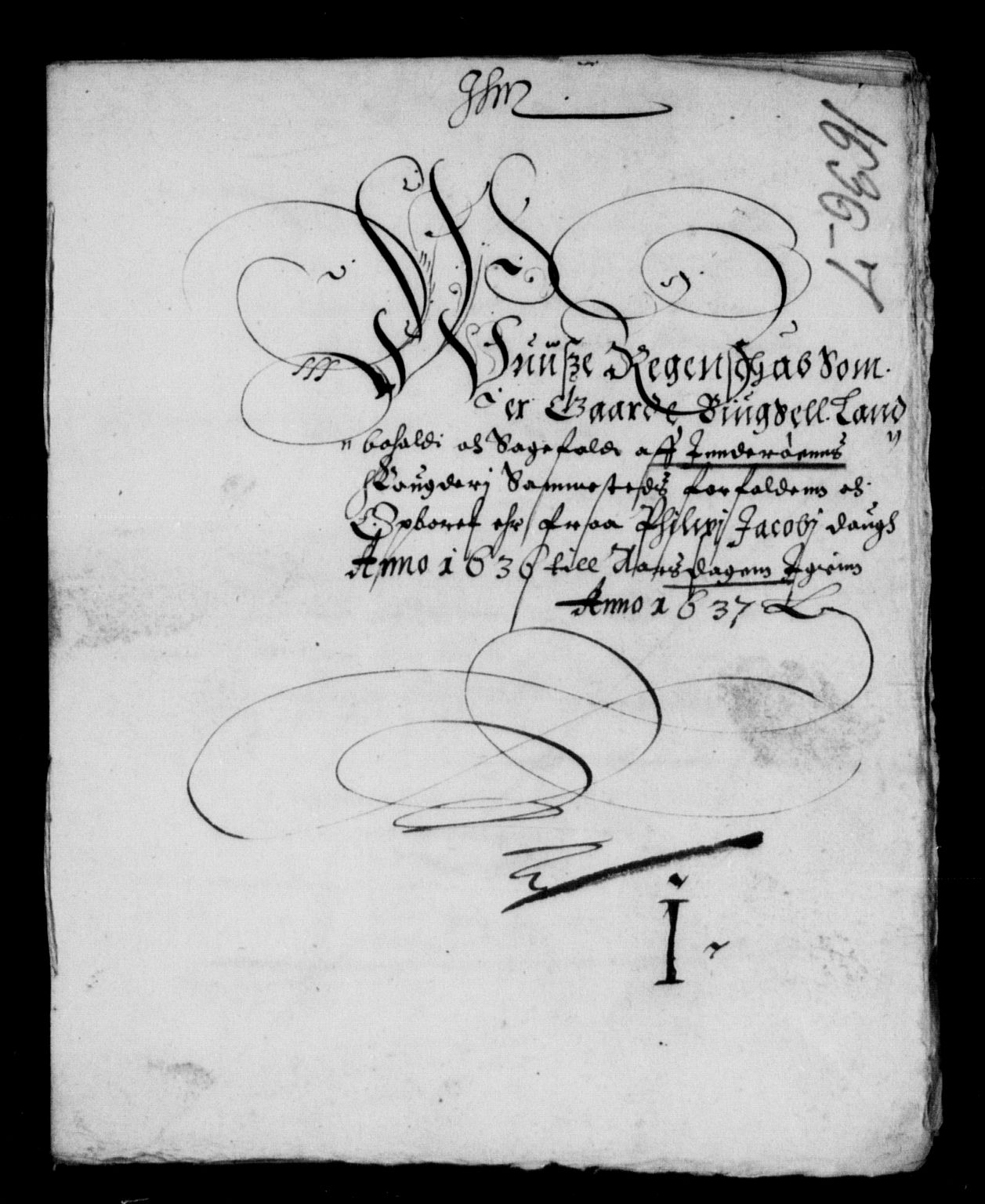 Rentekammeret inntil 1814, Reviderte regnskaper, Lensregnskaper, AV/RA-EA-5023/R/Rb/Rbw/L0059: Trondheim len, 1636-1637