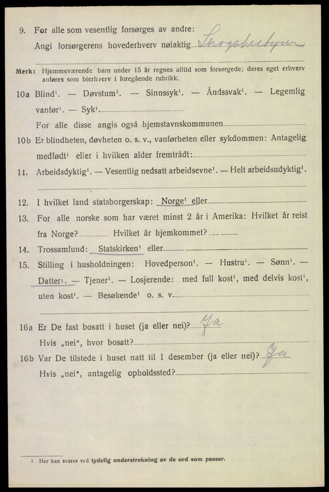 SAH, 1920 census for Stor-Elvdal, 1920, p. 8849