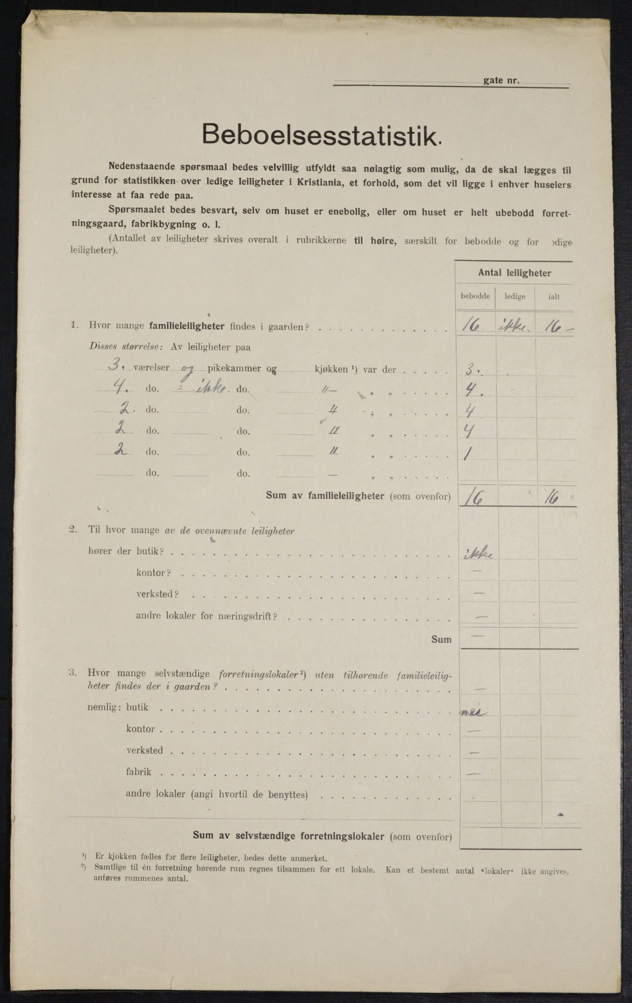 OBA, Municipal Census 1914 for Kristiania, 1914, p. 53860