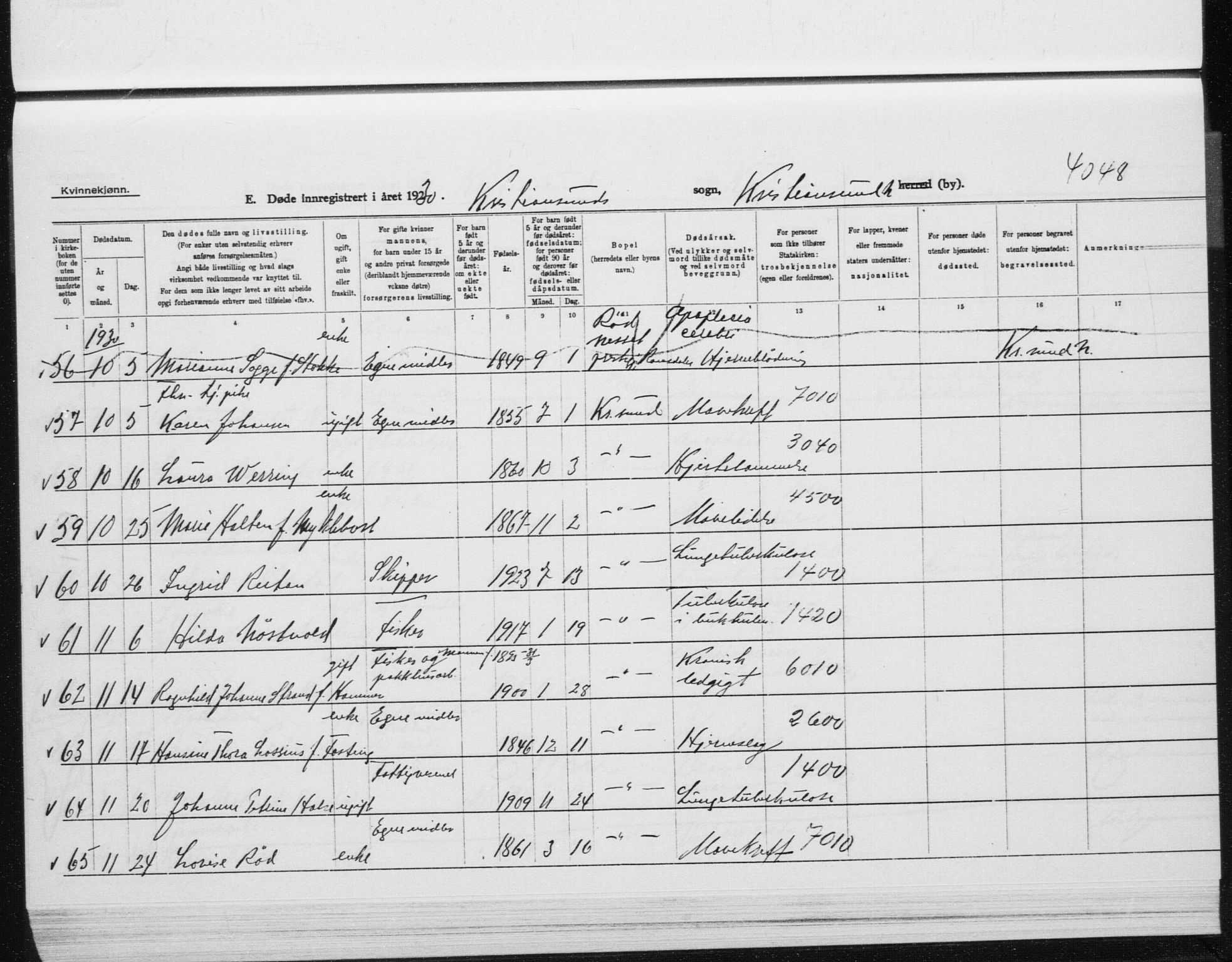 Ministerialprotokoller, klokkerbøker og fødselsregistre - Møre og Romsdal, AV/SAT-A-1454/572/L0863: Parish register (official) no. 572D07, 1917-1935