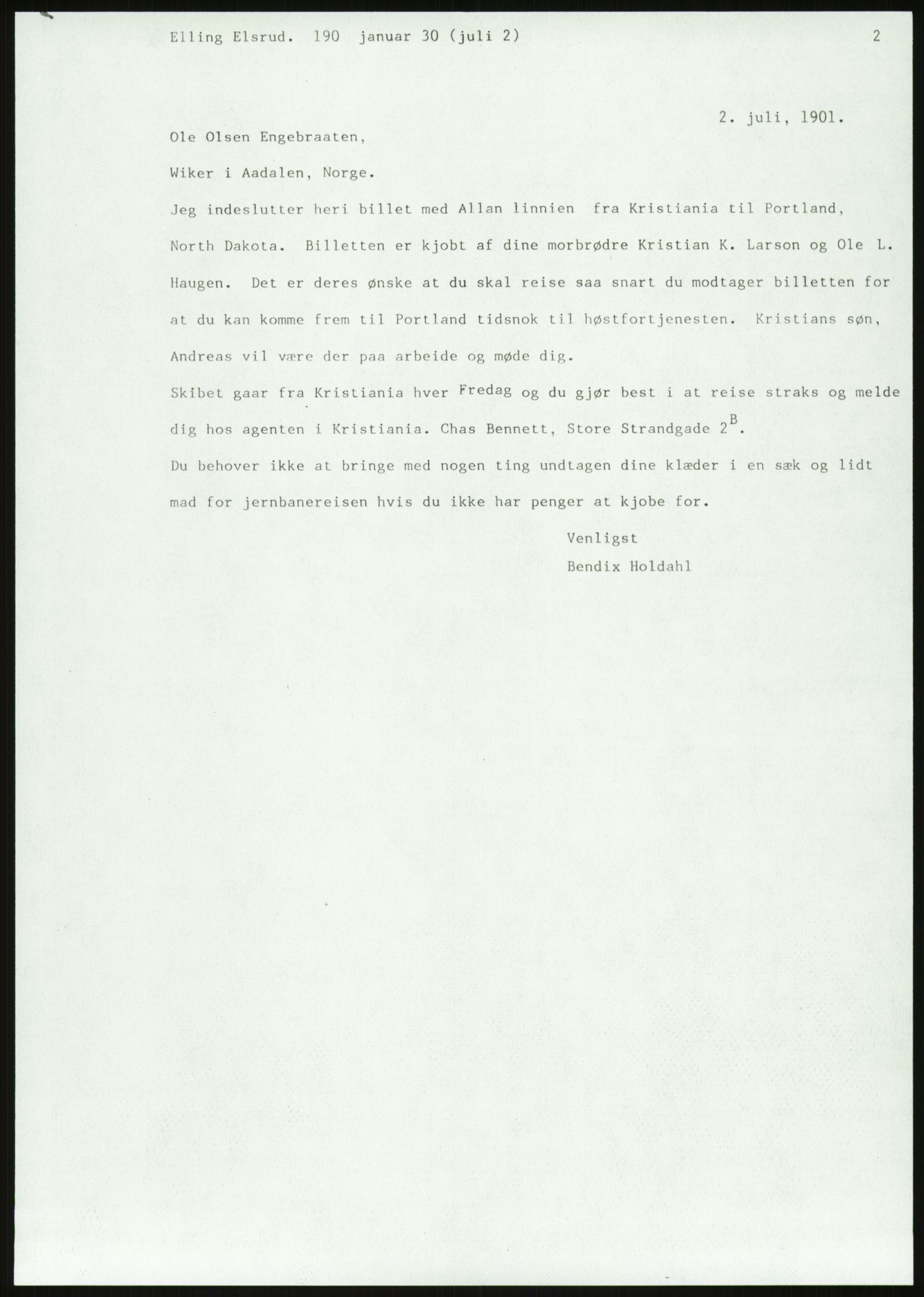 Samlinger til kildeutgivelse, Amerikabrevene, AV/RA-EA-4057/F/L0018: Innlån fra Buskerud: Elsrud, 1838-1914, p. 1037