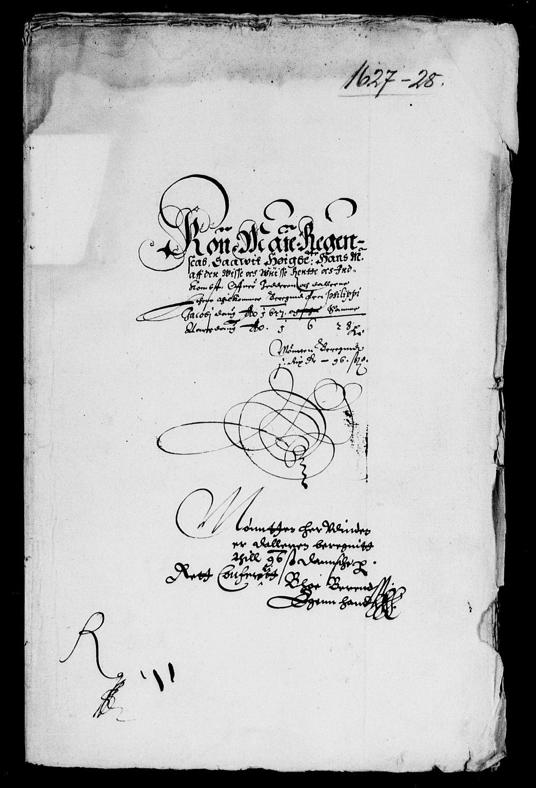 Rentekammeret inntil 1814, Reviderte regnskaper, Lensregnskaper, AV/RA-EA-5023/R/Rb/Rbs/L0012: Stavanger len, 1626-1628