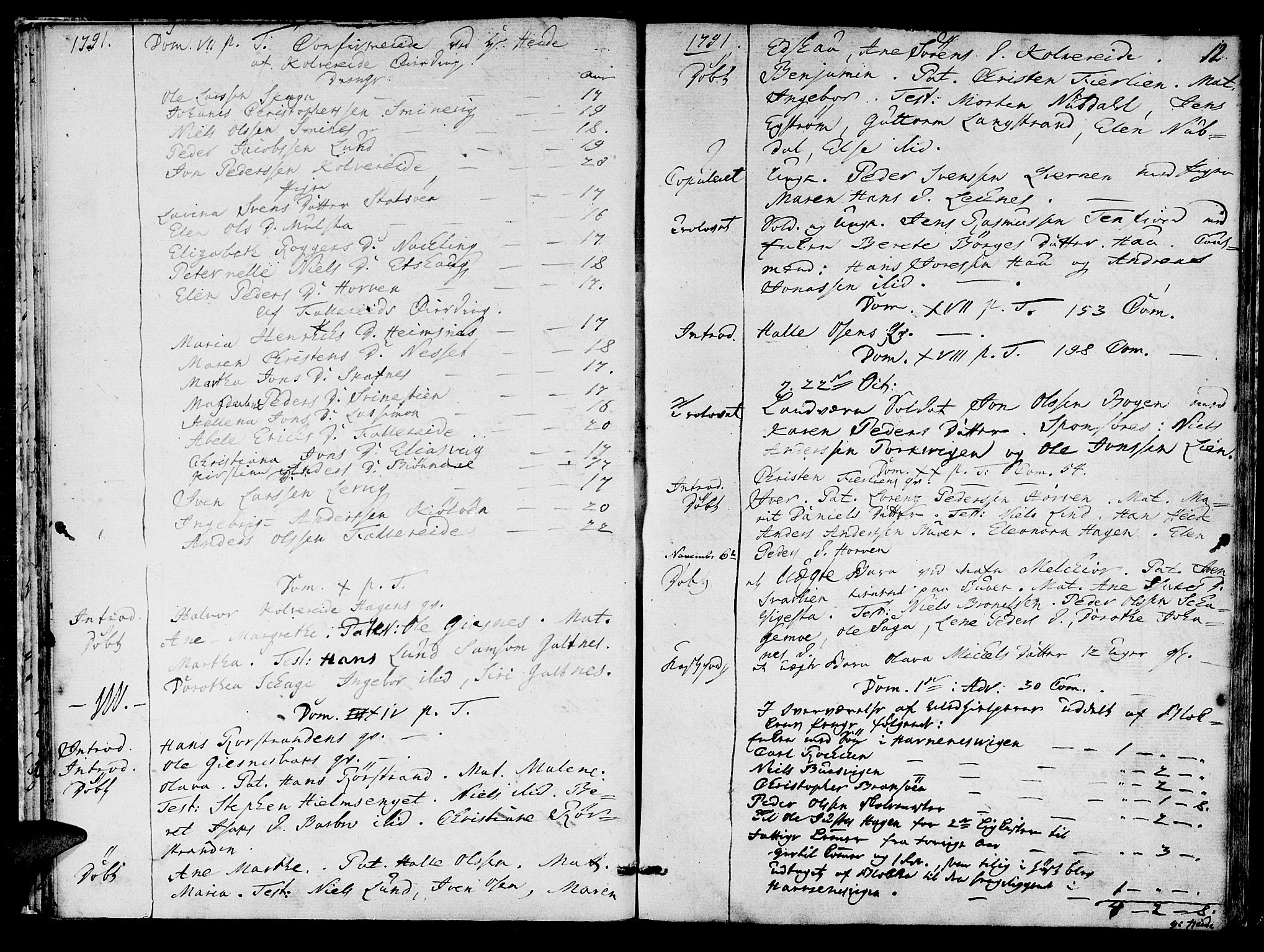 Ministerialprotokoller, klokkerbøker og fødselsregistre - Nord-Trøndelag, SAT/A-1458/780/L0633: Parish register (official) no. 780A02 /1, 1787-1814, p. 12