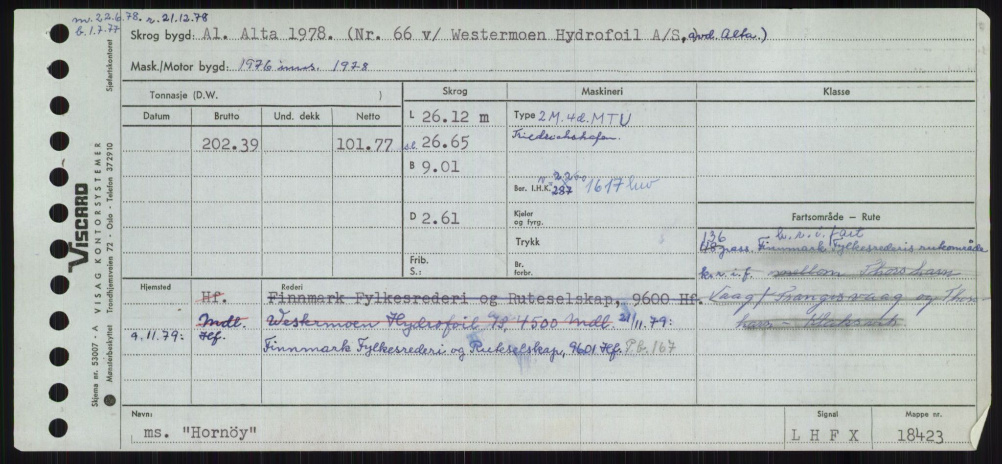 Sjøfartsdirektoratet med forløpere, Skipsmålingen, RA/S-1627/H/Ha/L0003/0001: Fartøy, Hilm-Mar / Fartøy, Hilm-Kol, p. 91