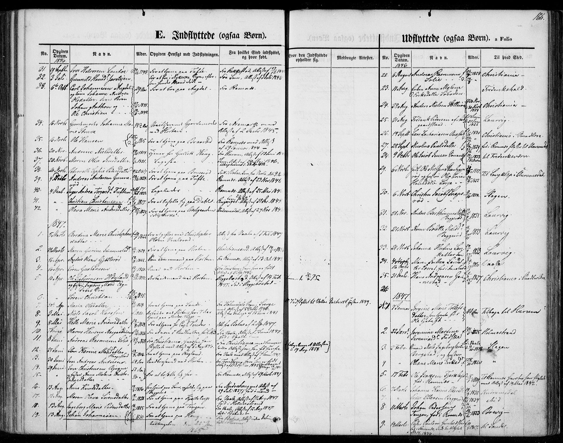 Borre kirkebøker, AV/SAKO-A-338/F/Fa/L0005: Parish register (official) no. I 5, 1845-1851, p. 166