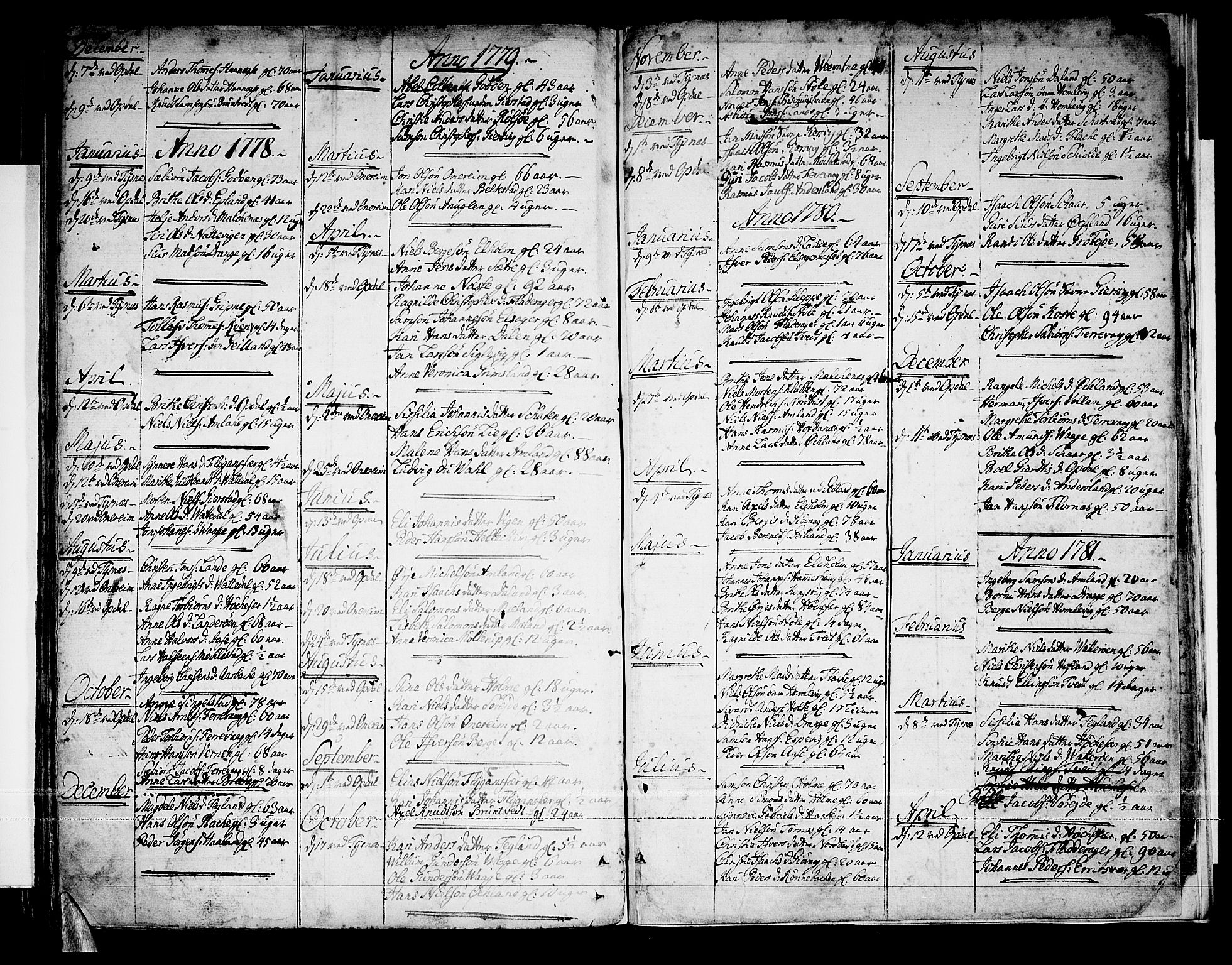 Tysnes sokneprestembete, AV/SAB-A-78601/H/Haa: Parish register (official) no. A 5, 1762-1793, p. 130