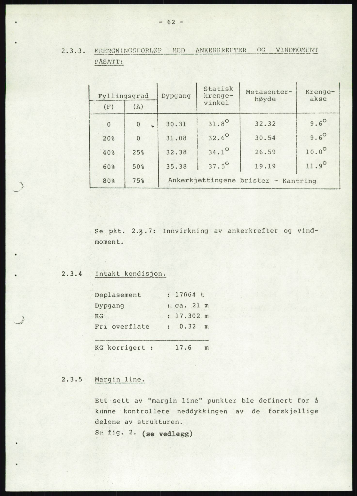 Justisdepartementet, Granskningskommisjonen ved Alexander Kielland-ulykken 27.3.1980, AV/RA-S-1165/D/L0019: S Værforhold (Doku.liste + S1-S5 av 5)/ T (T1-T2)/ U Stabilitet (Doku.liste + U1-U5 av 5), 1980-1981, p. 882