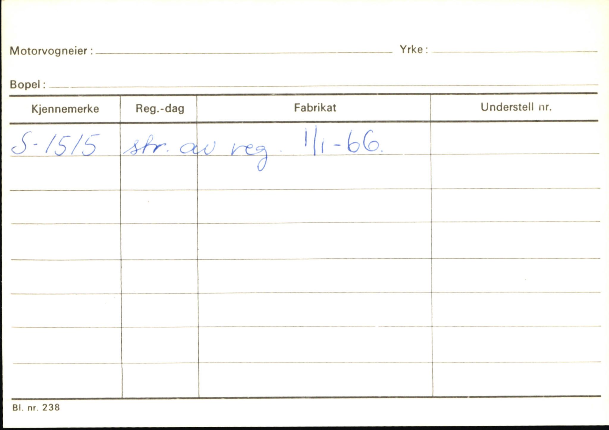 Statens vegvesen, Sogn og Fjordane vegkontor, SAB/A-5301/4/F/L0145: Registerkort Vågsøy S-Å. Årdal I-P, 1945-1975, p. 852