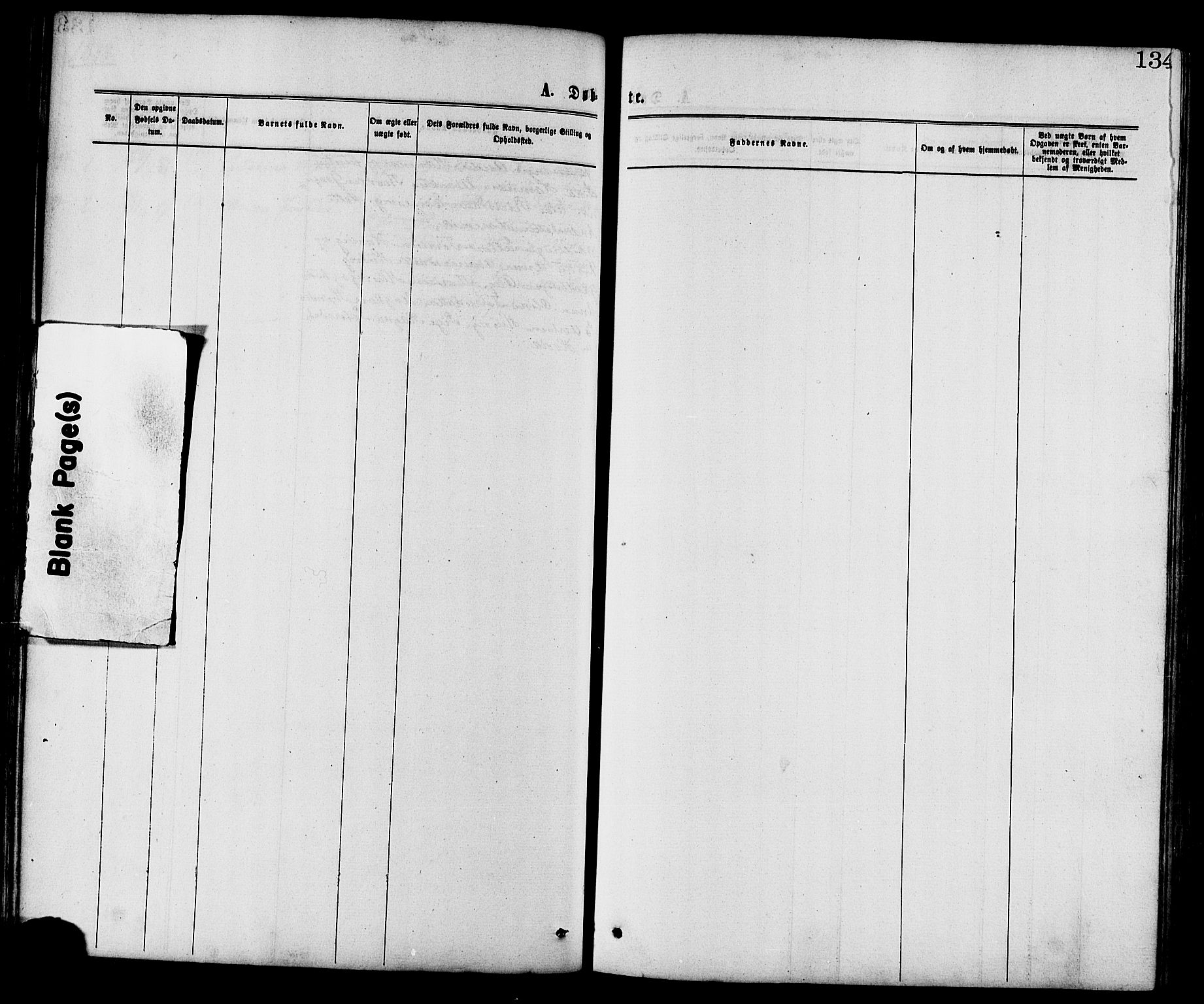 Ministerialprotokoller, klokkerbøker og fødselsregistre - Nord-Trøndelag, SAT/A-1458/773/L0616: Parish register (official) no. 773A07, 1870-1887, p. 134