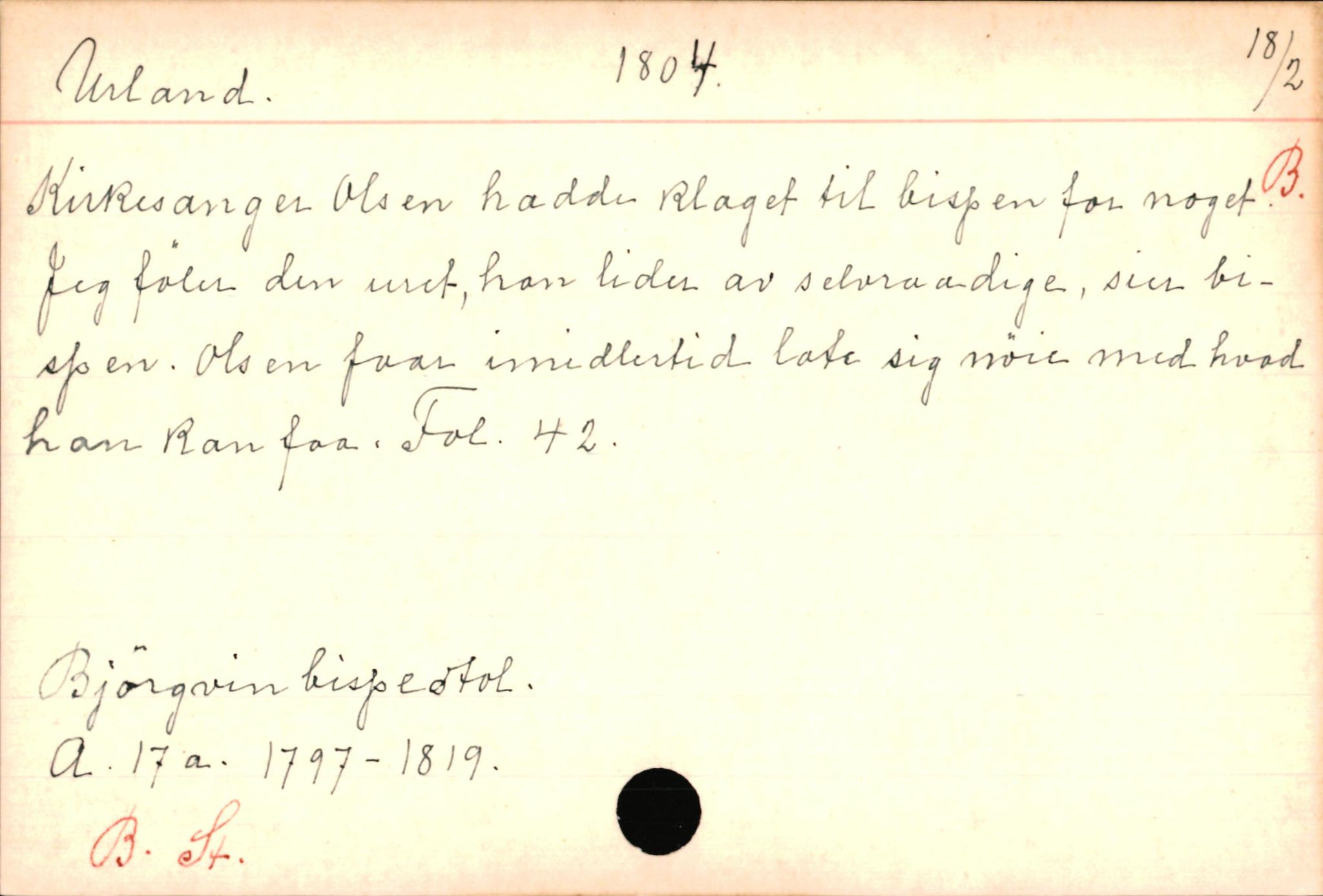 Haugen, Johannes - lærer, AV/SAB-SAB/PA-0036/01/L0001: Om klokkere og lærere, 1521-1904, p. 9189