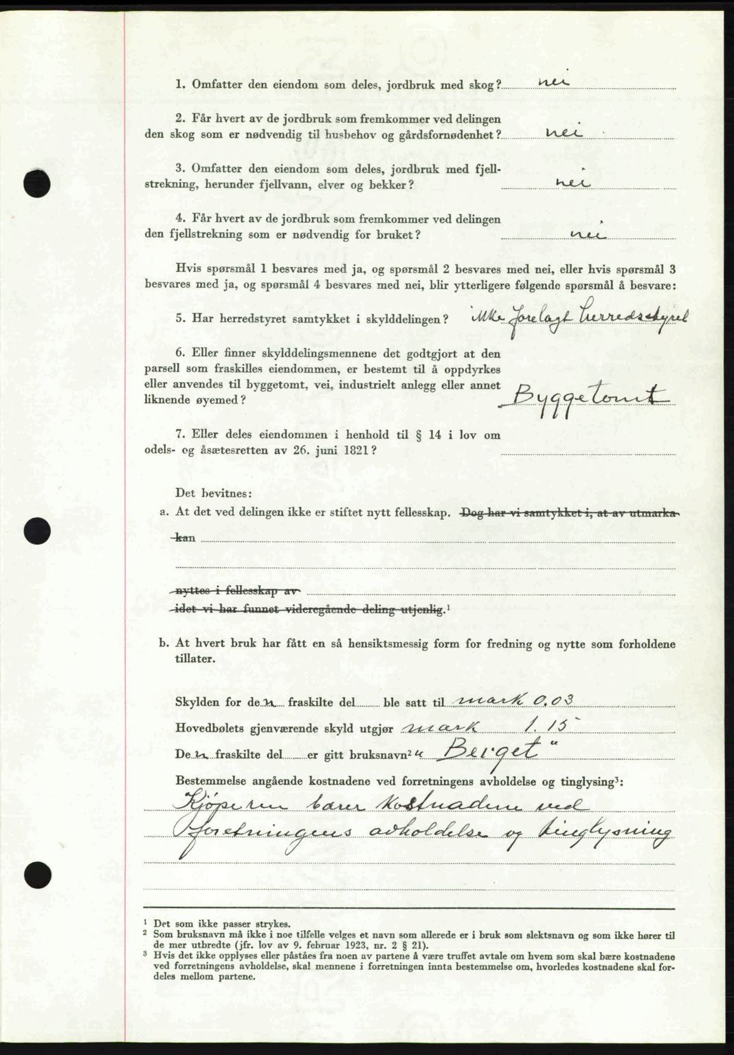 Romsdal sorenskriveri, AV/SAT-A-4149/1/2/2C: Mortgage book no. A32, 1950-1950, Diary no: : 103/1950