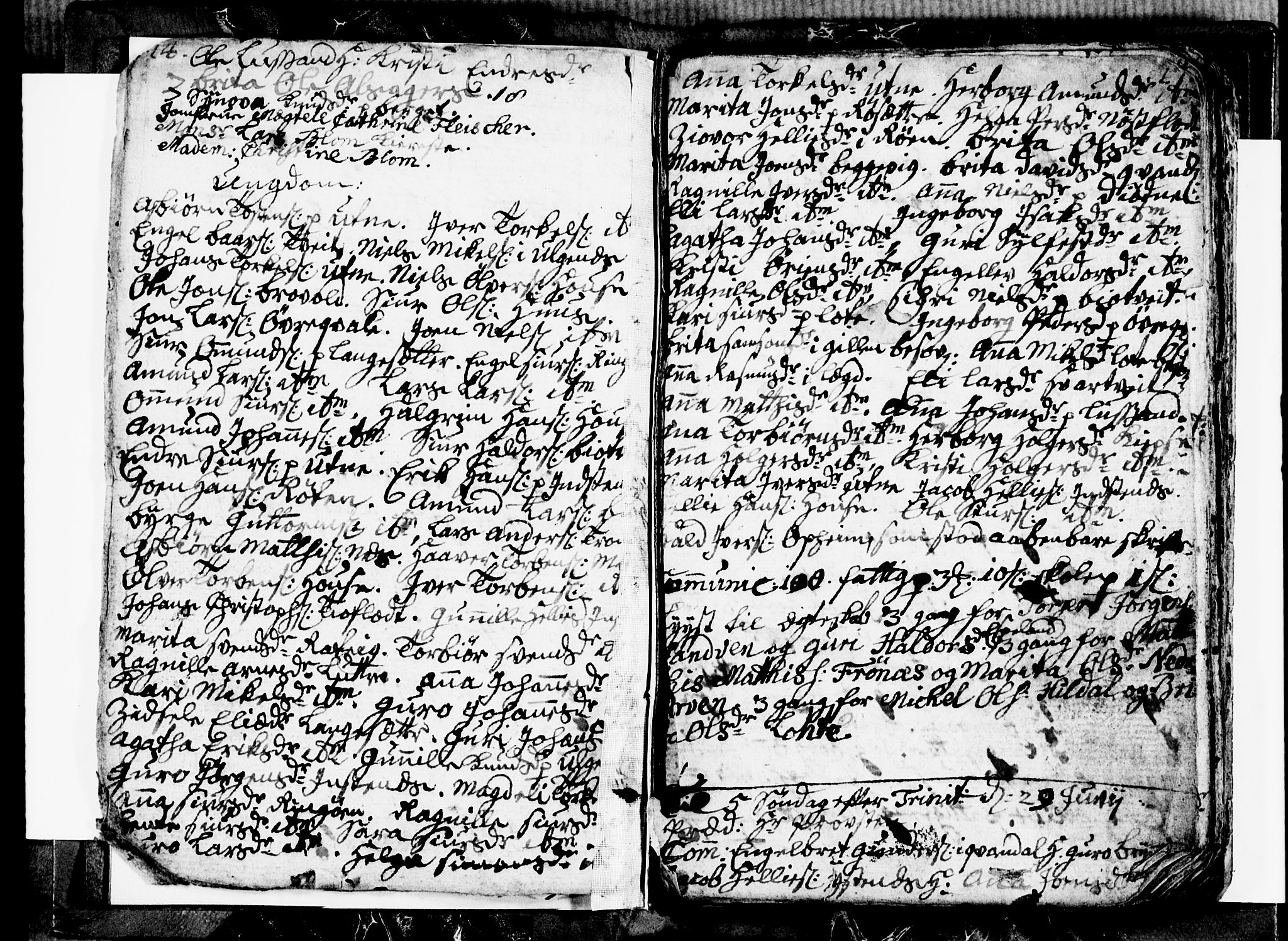 Ullensvang sokneprestembete, AV/SAB-A-78701/H/Hab: Parish register (copy) no. E 1, 1766-1769, p. 18-19