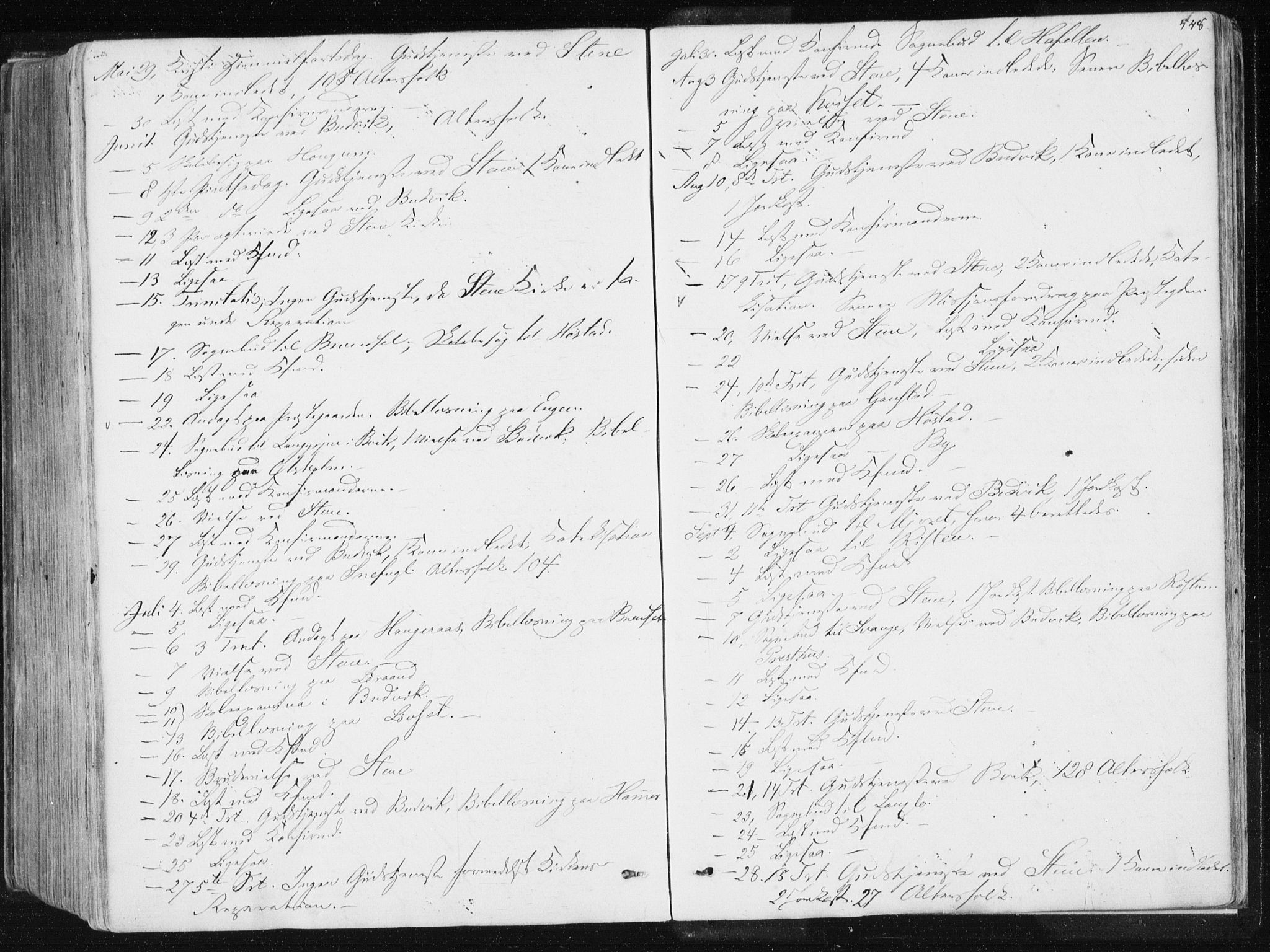 Ministerialprotokoller, klokkerbøker og fødselsregistre - Sør-Trøndelag, SAT/A-1456/612/L0377: Parish register (official) no. 612A09, 1859-1877, p. 548