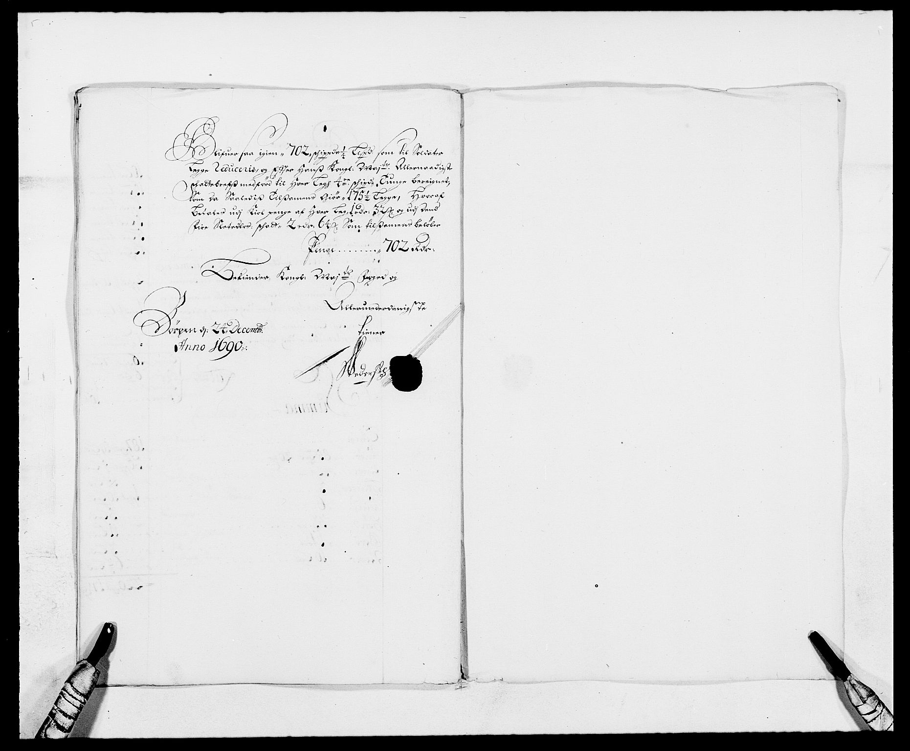 Rentekammeret inntil 1814, Reviderte regnskaper, Fogderegnskap, RA/EA-4092/R11/L0574: Fogderegnskap Nedre Romerike, 1689-1690, p. 369