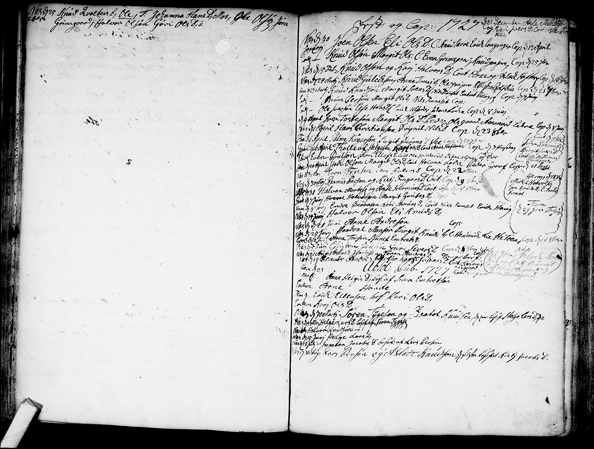 Nes kirkebøker, SAKO/A-236/F/Fa/L0002: Parish register (official) no. 2, 1707-1759, p. 82