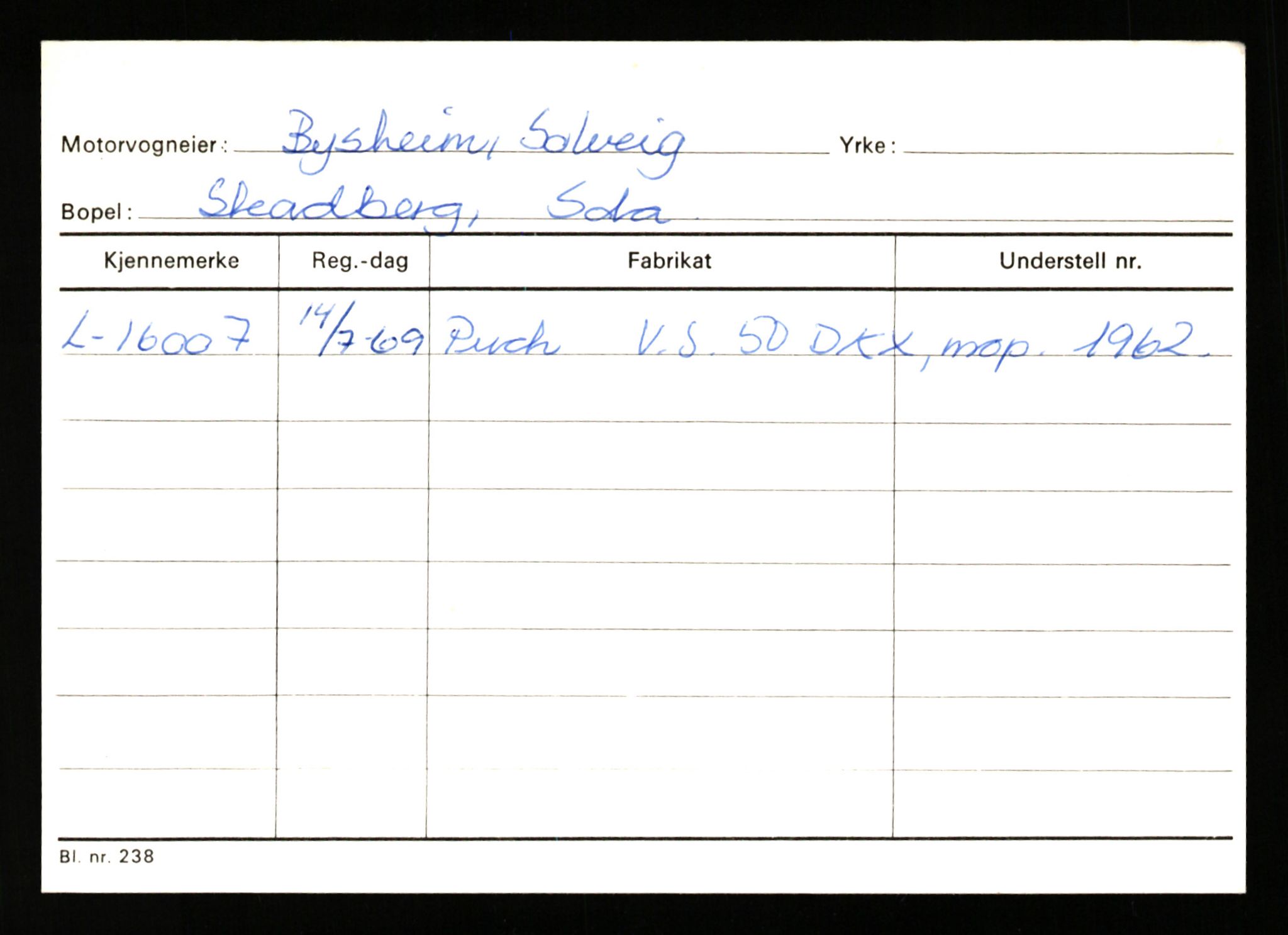 Stavanger trafikkstasjon, AV/SAST-A-101942/0/H/L0005: Bue - Dahlstrøm, 1930-1971, p. 653