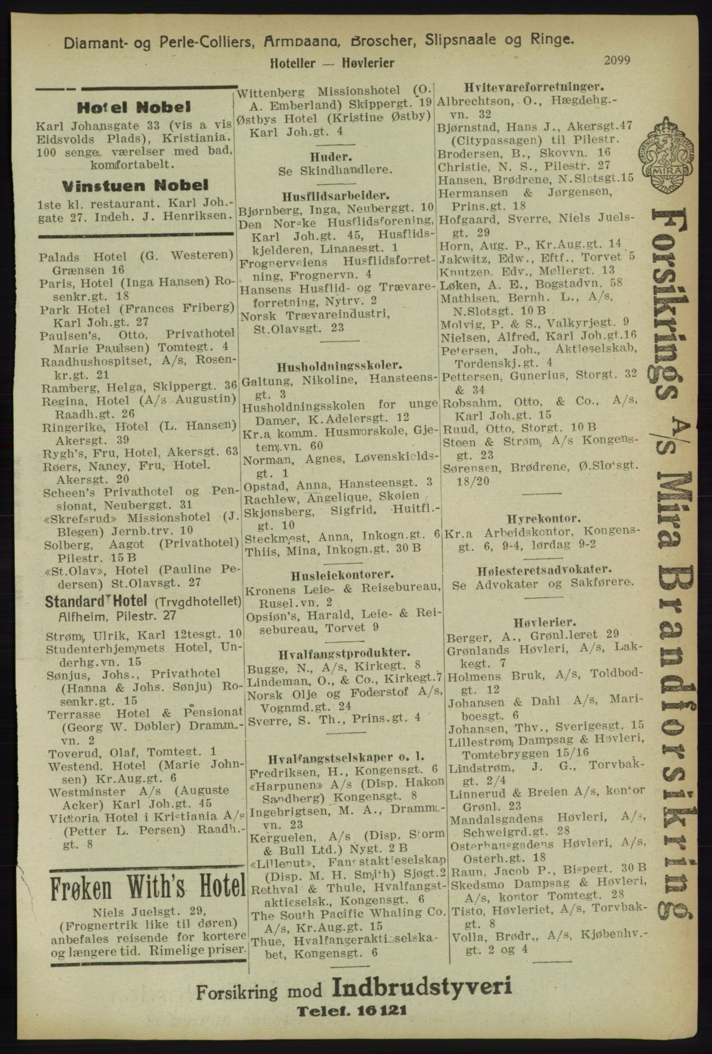 Kristiania/Oslo adressebok, PUBL/-, 1918, p. 2252
