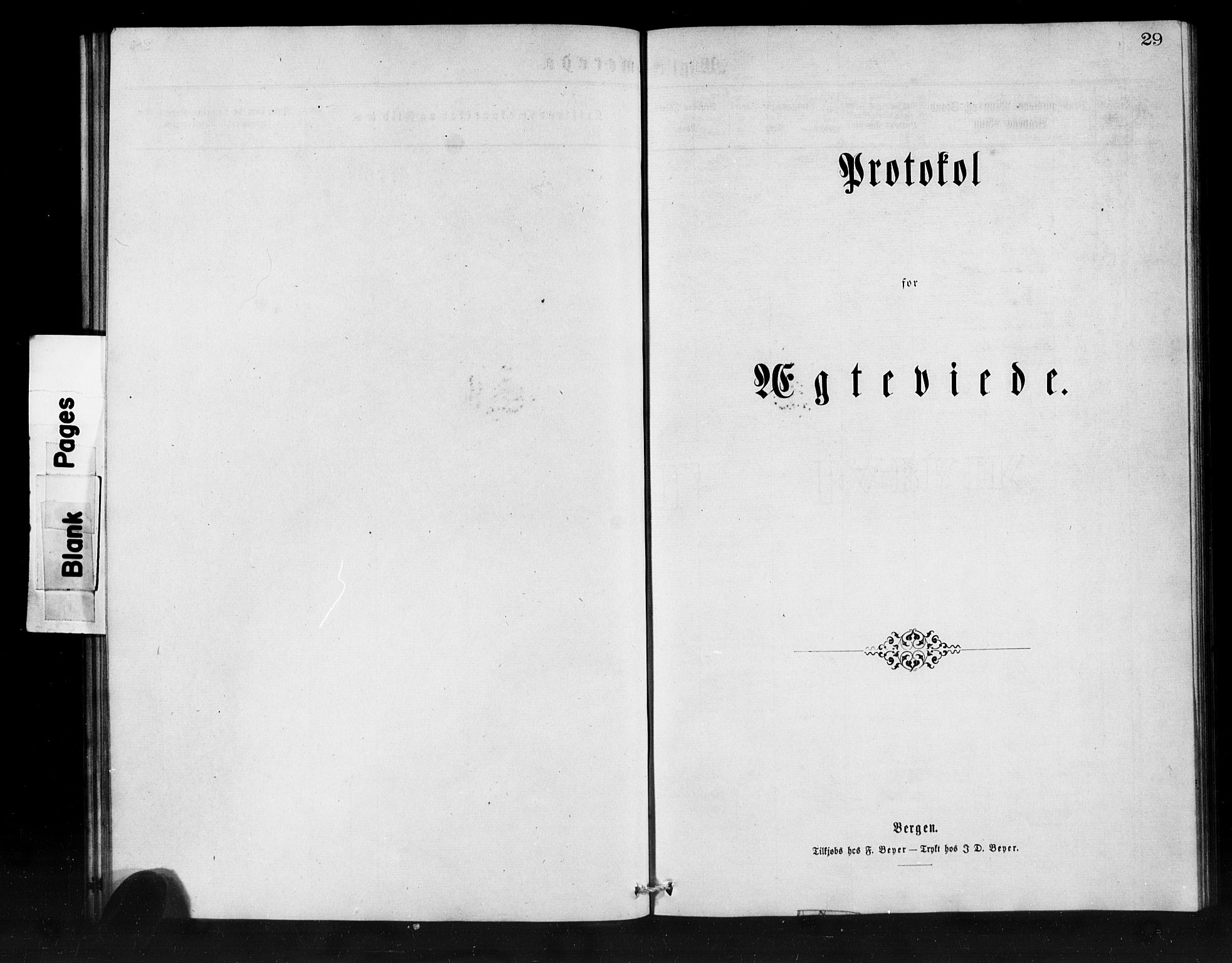 Den norske sjømannsmisjon i utlandet/Skotske havner (Leith, Glasgow), SAB/SAB/PA-0100/H/Ha/Haa/L0001: Parish register (official) no. A 1, 1865-1880, p. 29