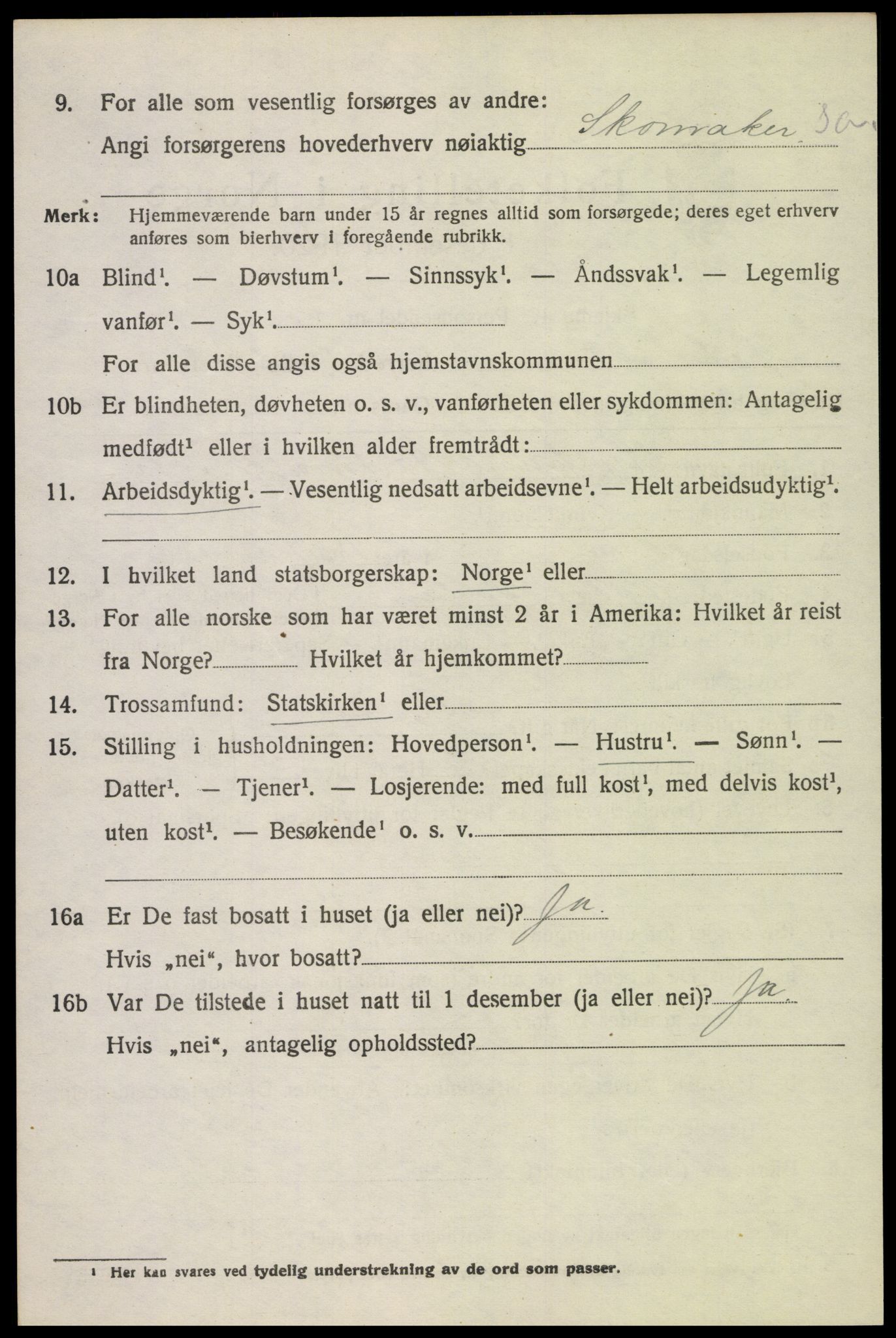 SAH, 1920 census for Østre Toten, 1920, p. 3771