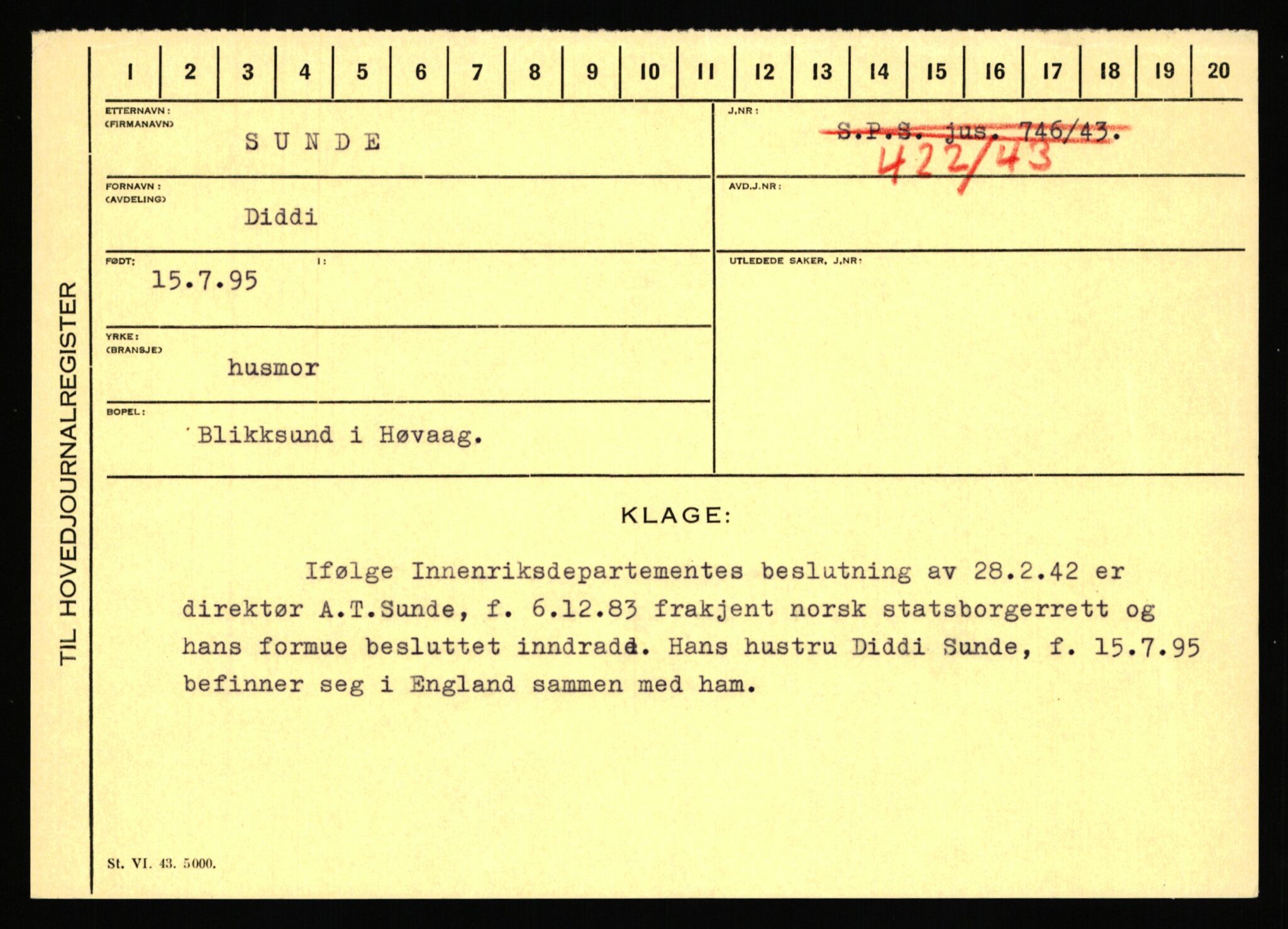 Statspolitiet - Hovedkontoret / Osloavdelingen, AV/RA-S-1329/C/Ca/L0014: Seterlien - Svartås, 1943-1945, p. 4812