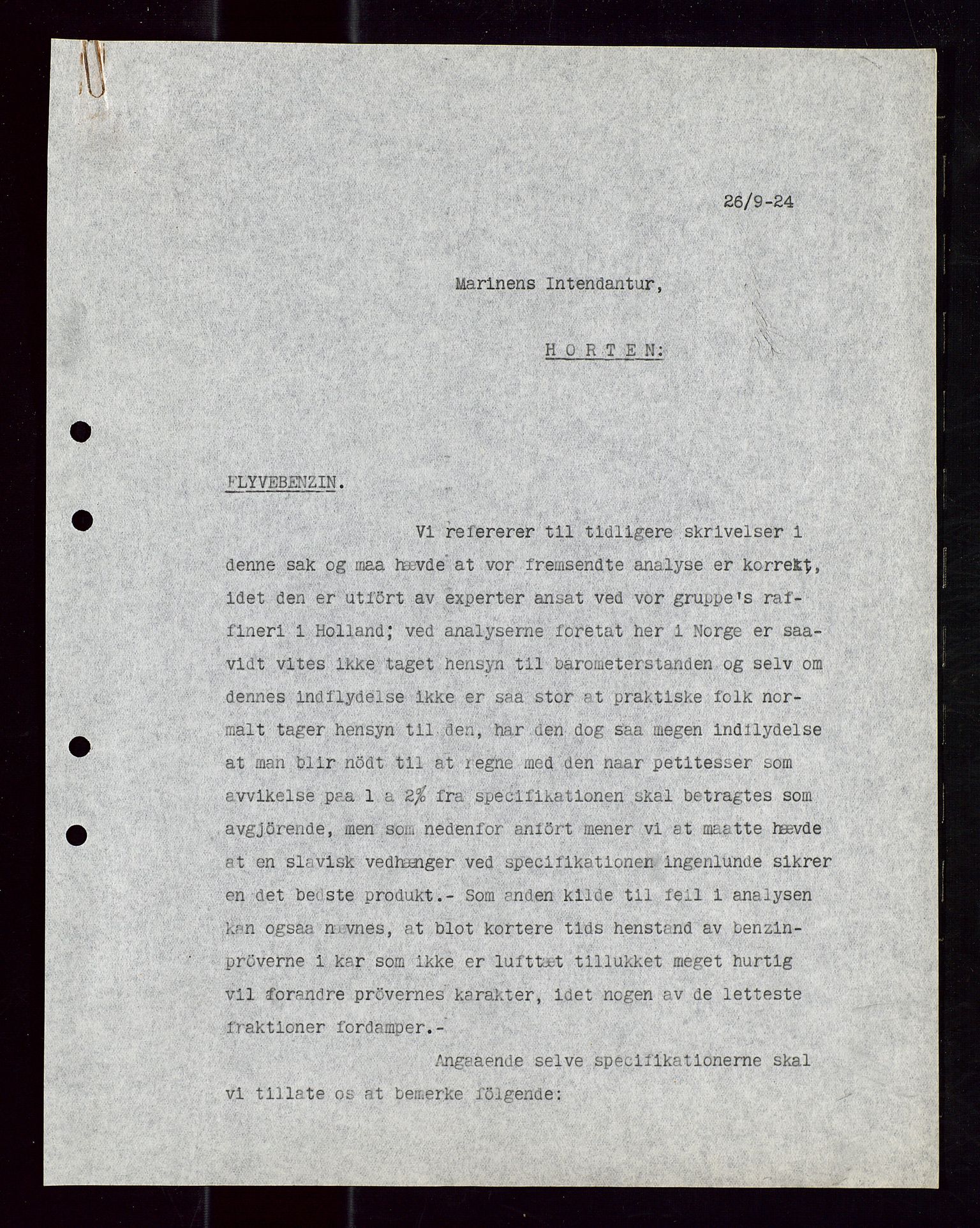 Pa 1521 - A/S Norske Shell, AV/SAST-A-101915/E/Ea/Eaa/L0012: Sjefskorrespondanse, 1924, p. 720