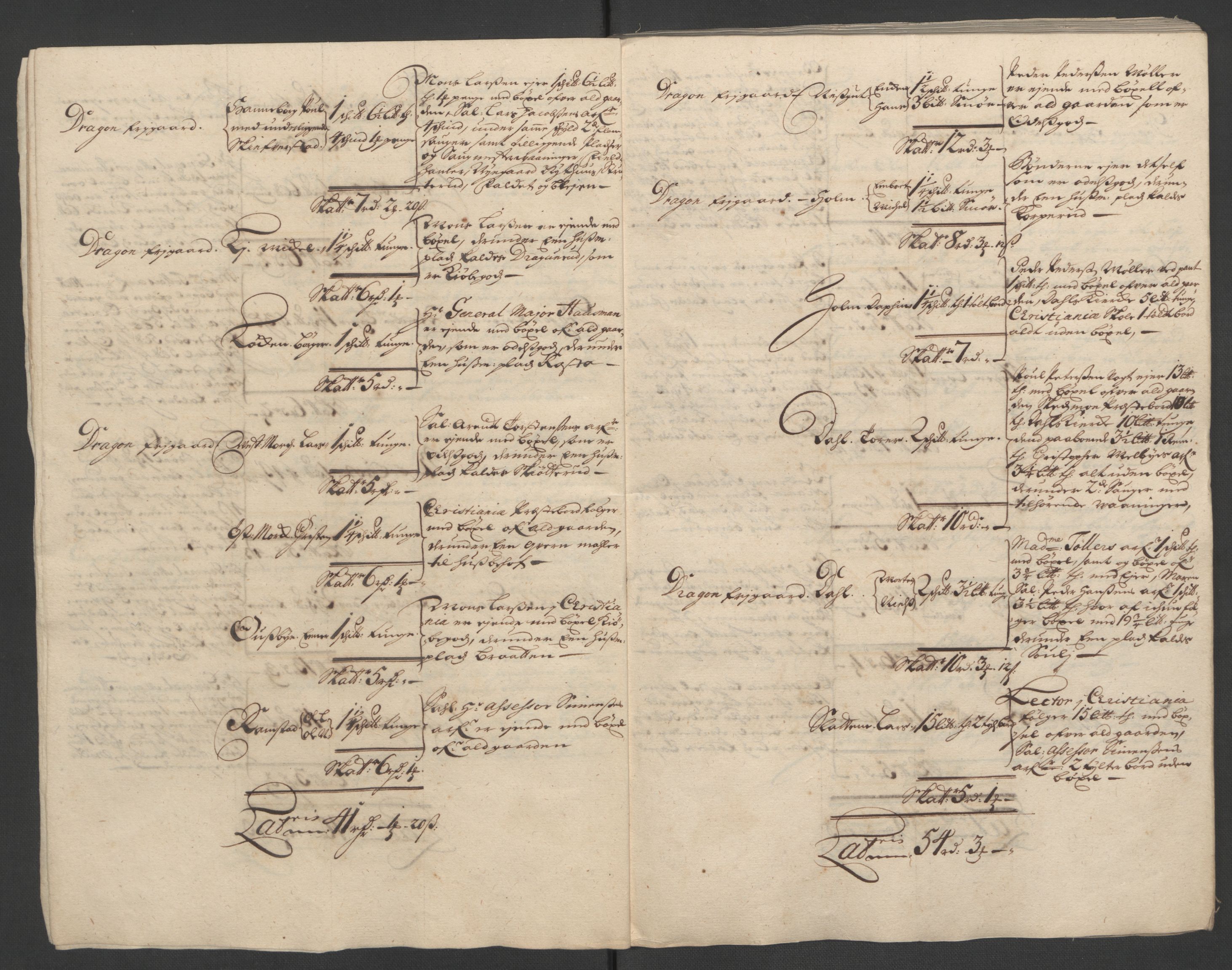 Rentekammeret inntil 1814, Reviderte regnskaper, Fogderegnskap, AV/RA-EA-4092/R11/L0590: Fogderegnskap Nedre Romerike, 1706-1707, p. 247