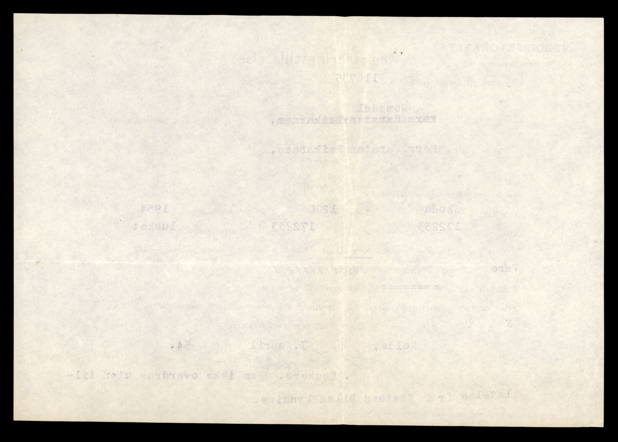 Møre og Romsdal vegkontor - Ålesund trafikkstasjon, AV/SAT-A-4099/F/Fe/L0035: Registreringskort for kjøretøy T 12653 - T 12829, 1927-1998, p. 1375