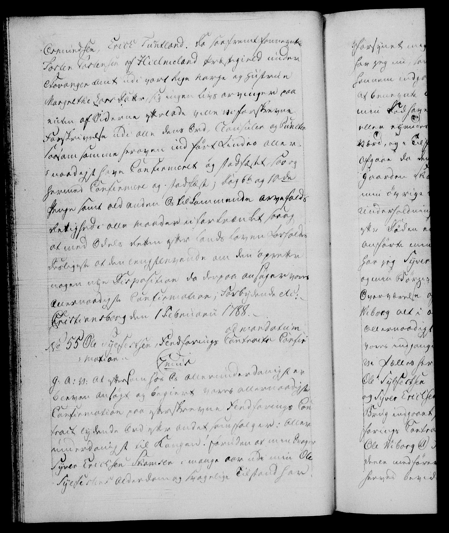 Danske Kanselli 1572-1799, AV/RA-EA-3023/F/Fc/Fca/Fcaa/L0052: Norske registre, 1788-1789, p. 24b