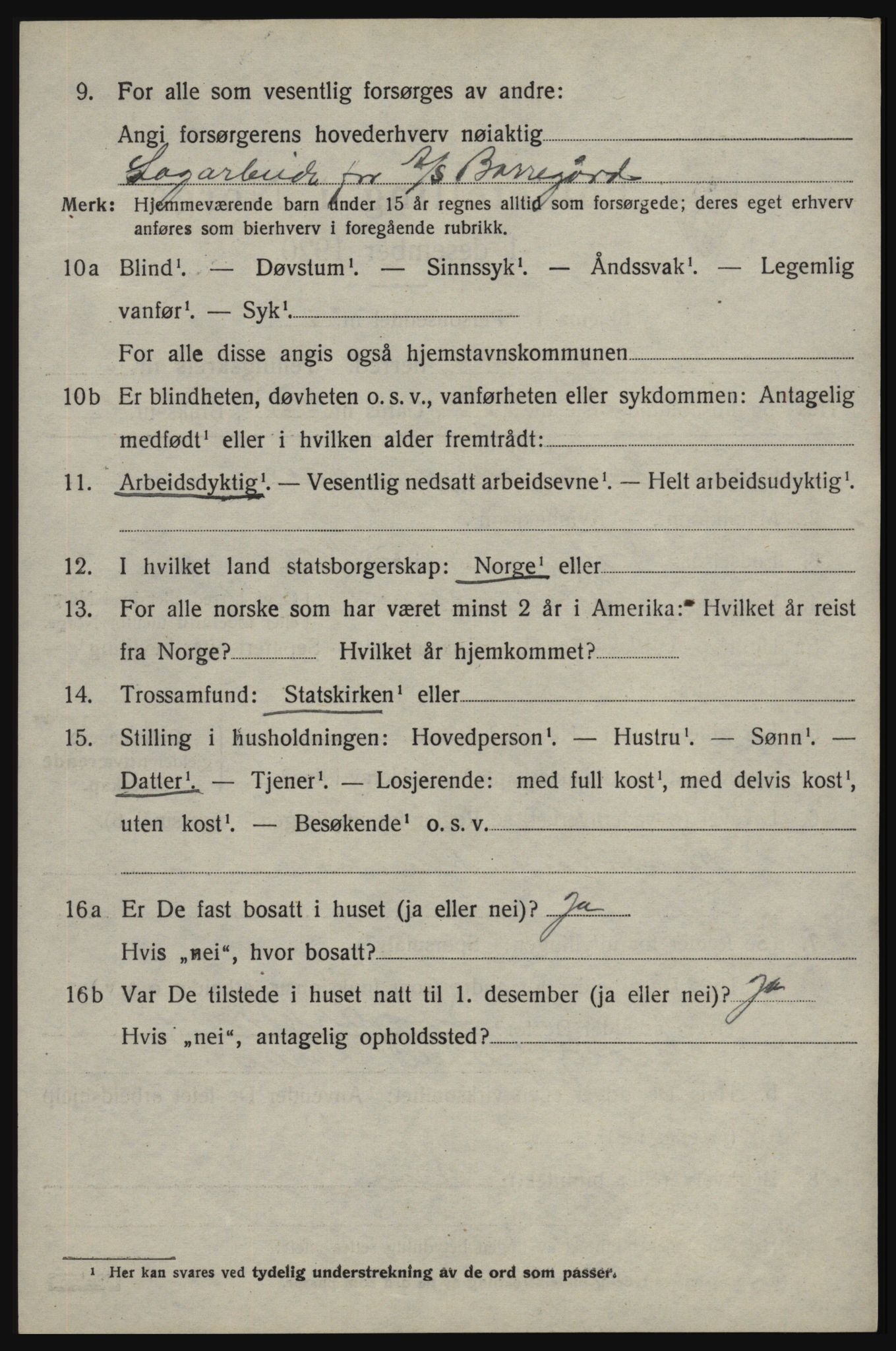 SAO, 1920 census for Skjeberg, 1920, p. 6578