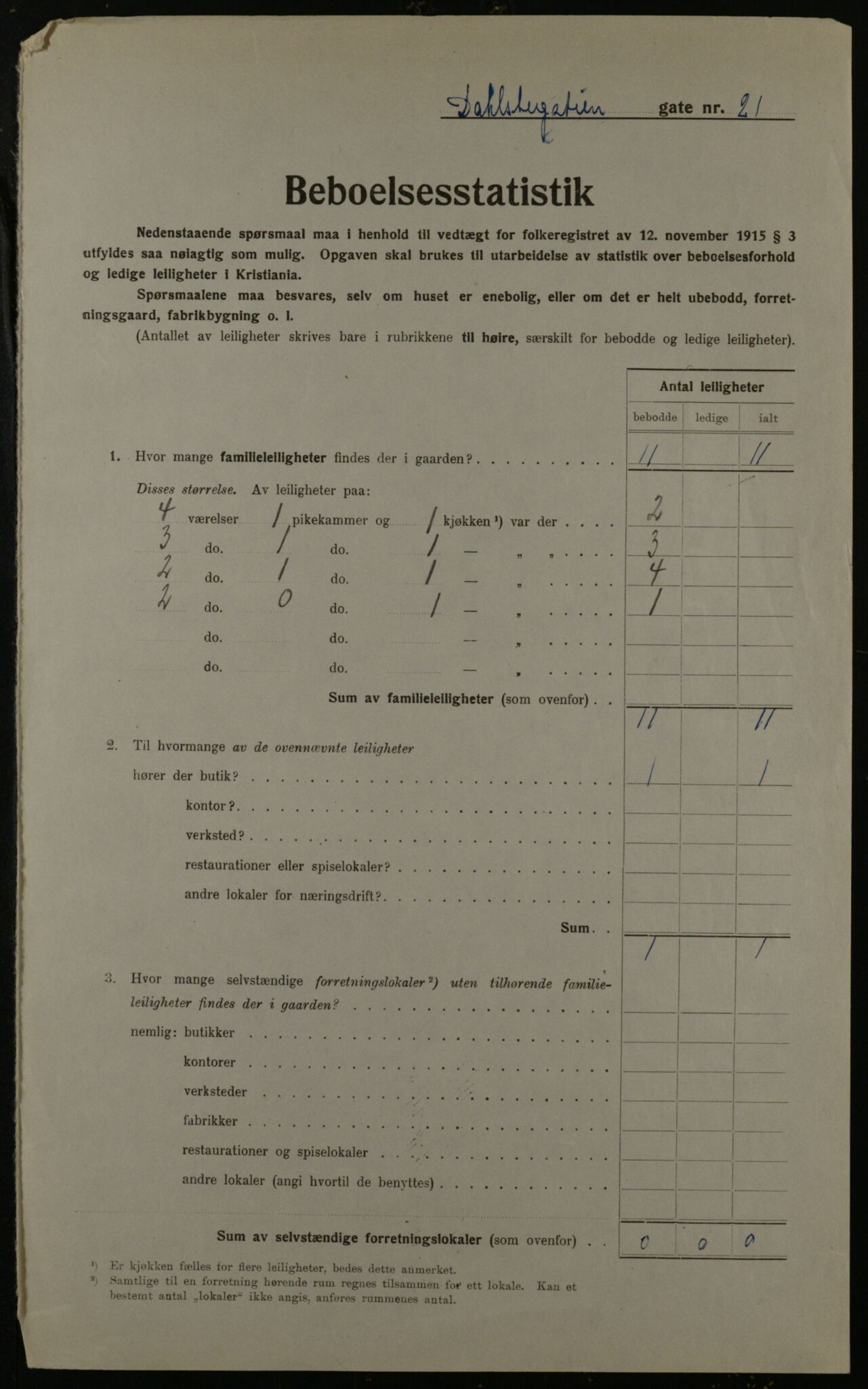 OBA, Municipal Census 1923 for Kristiania, 1923, p. 16194