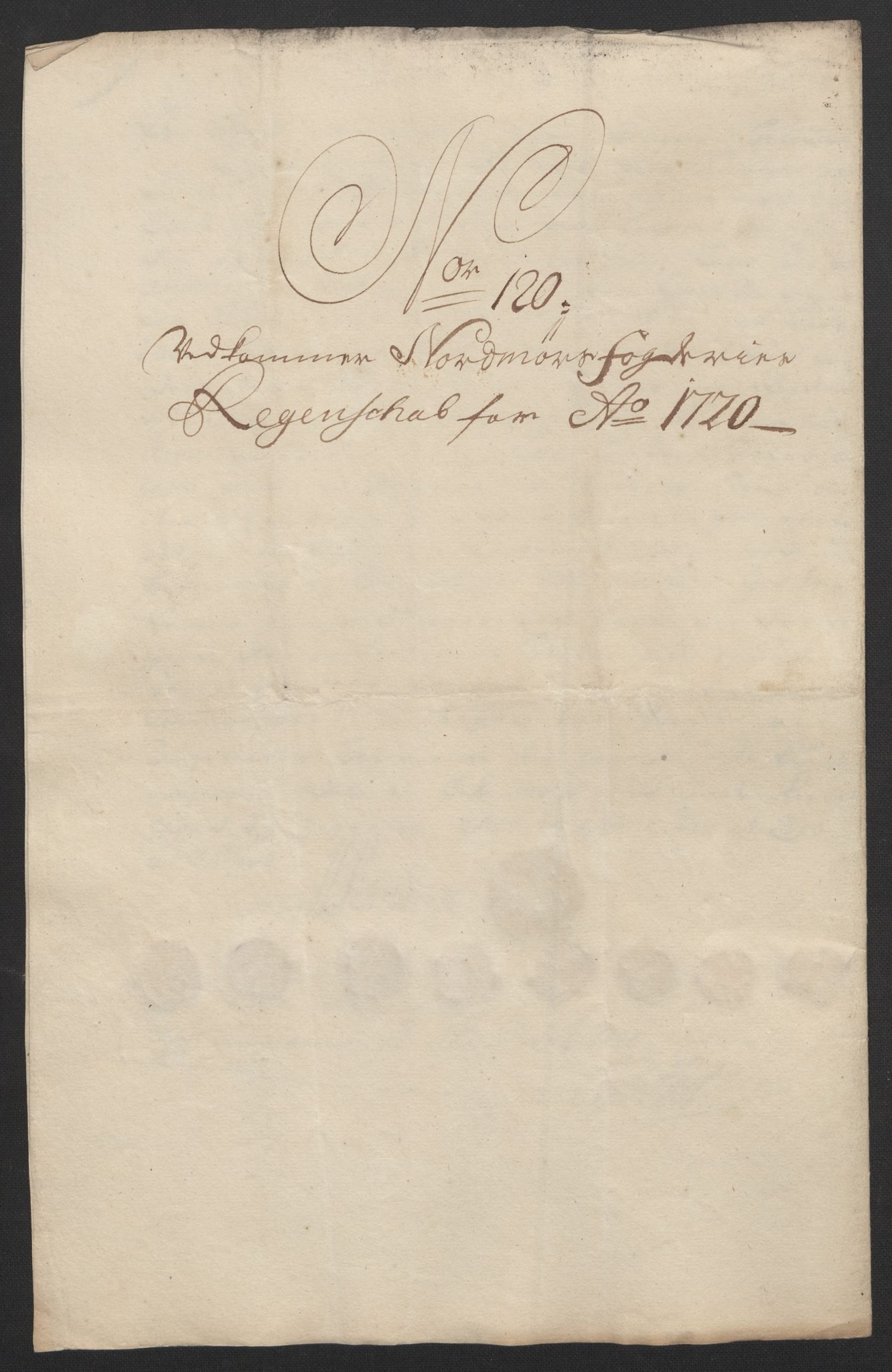 Rentekammeret inntil 1814, Reviderte regnskaper, Fogderegnskap, AV/RA-EA-4092/R56/L3753: Fogderegnskap Nordmøre, 1720, p. 419