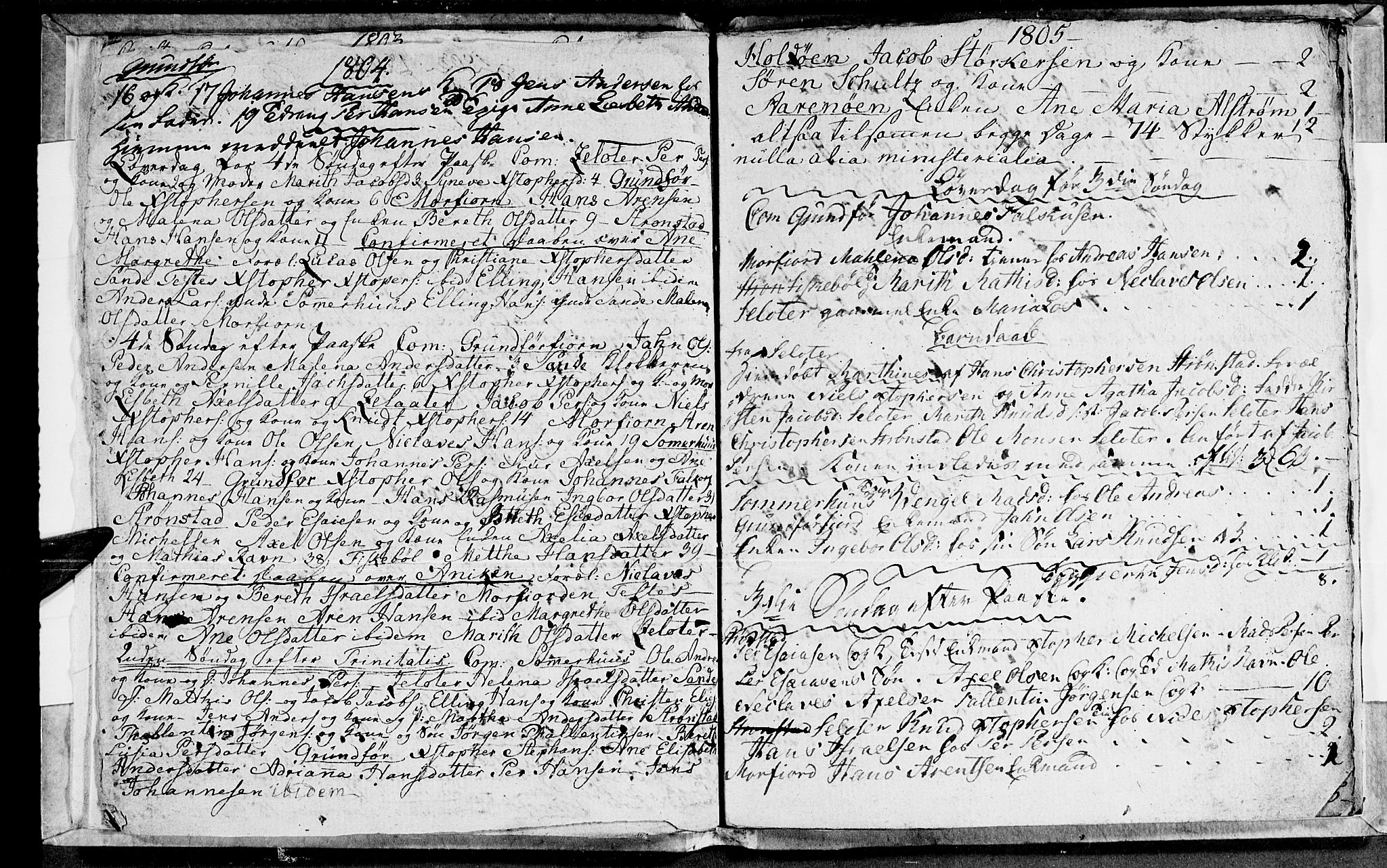 Ministerialprotokoller, klokkerbøker og fødselsregistre - Nordland, AV/SAT-A-1459/888/L1234: Parish register (official) no. 888A03, 1803-1811